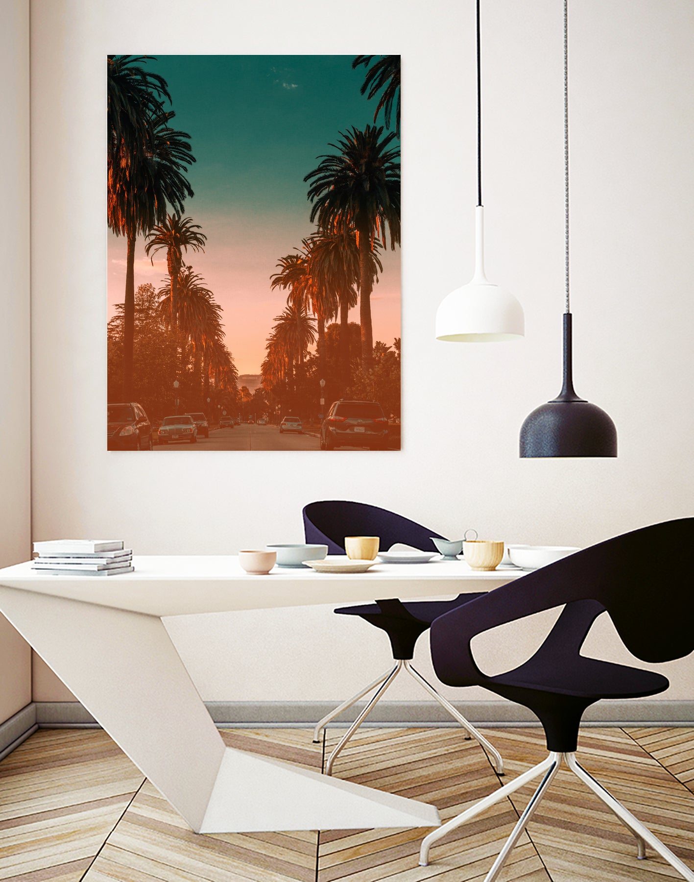 California Dreaming by Ben Angus on GIANT ART - orange photo illustration
