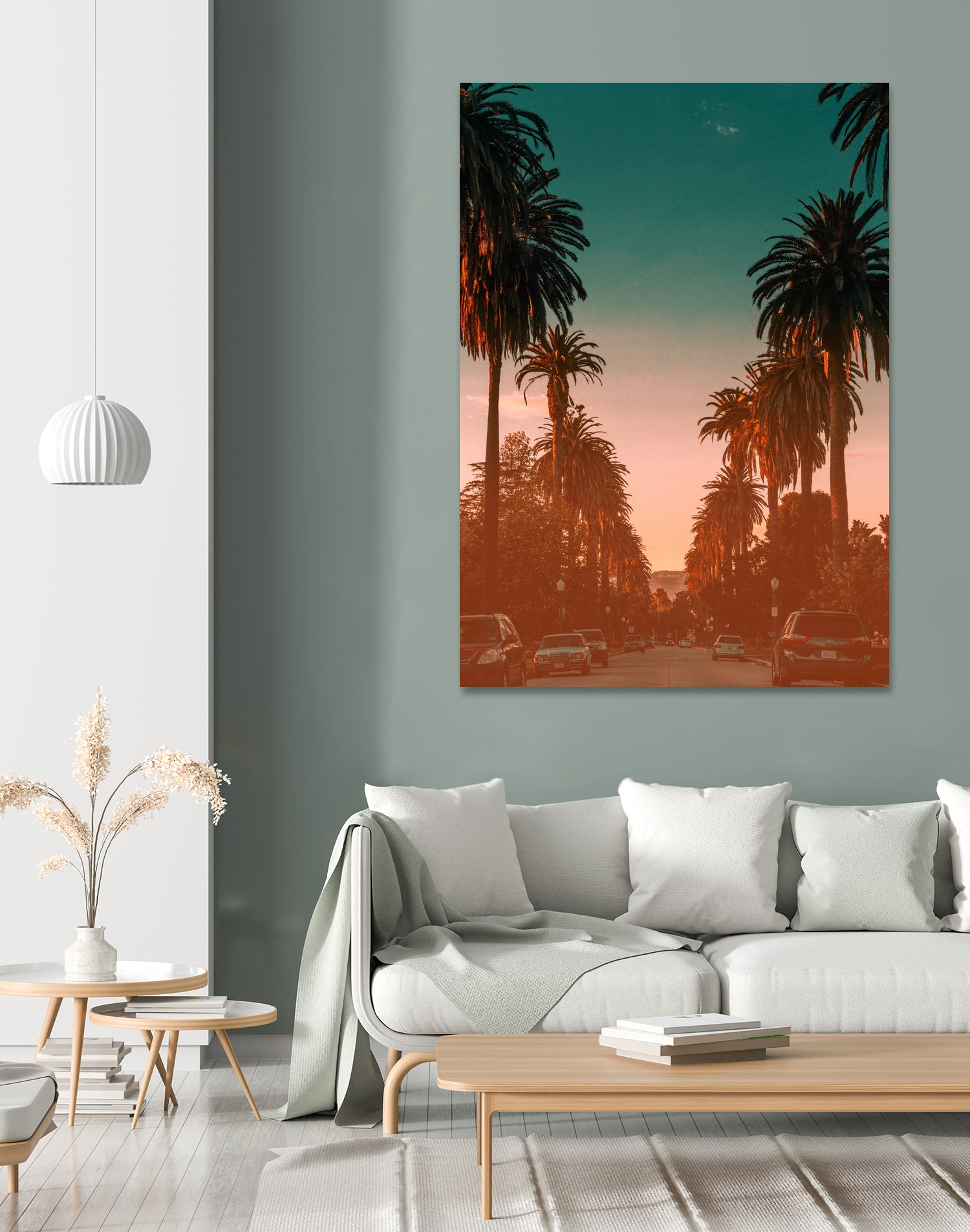 California Dreaming by Ben Angus on GIANT ART - orange photo illustration