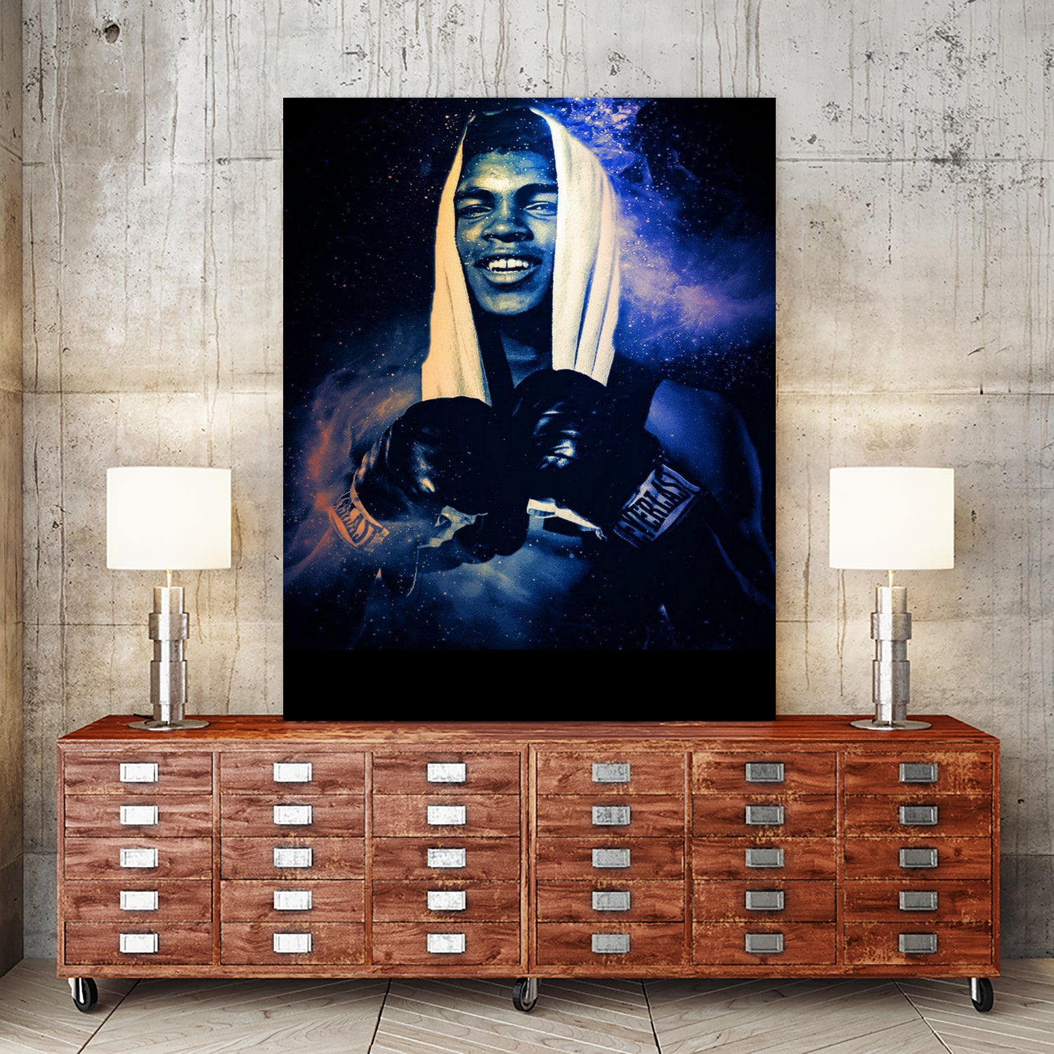 Muhammad Ali by erjas saga on GIANT ART - black character design