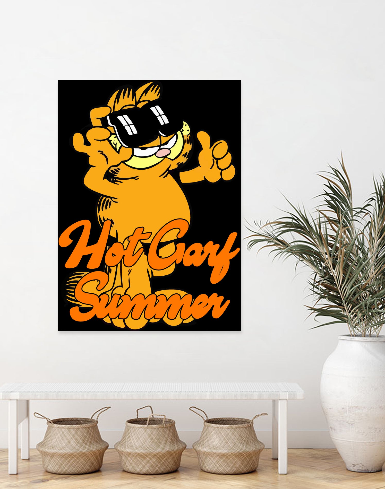 HOT GARF SUMMER by Denai Islam Sabanayo on GIANT ART - white vector illustration