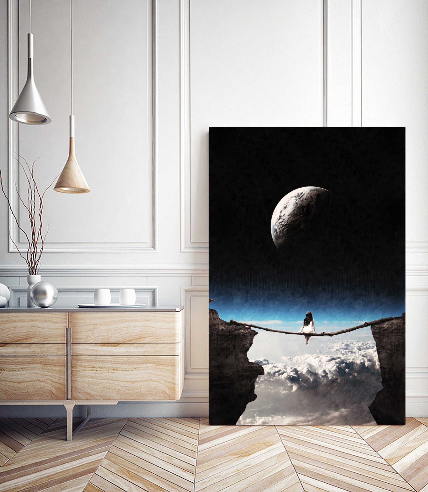 Perfect view by Menelaos Trompoukis on GIANT ART - blue digital painting