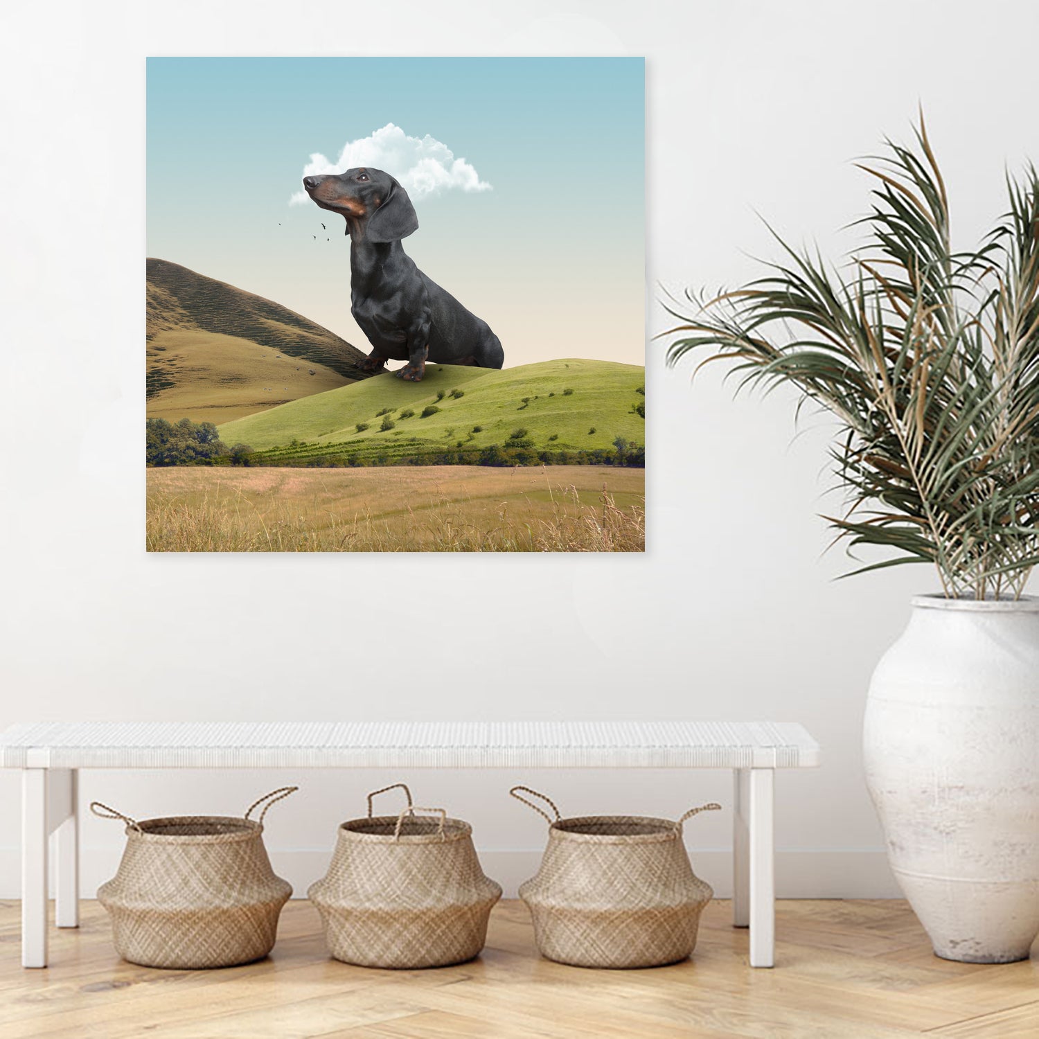 King of the World by Sean Doherty on GIANT ART - brown mixed media