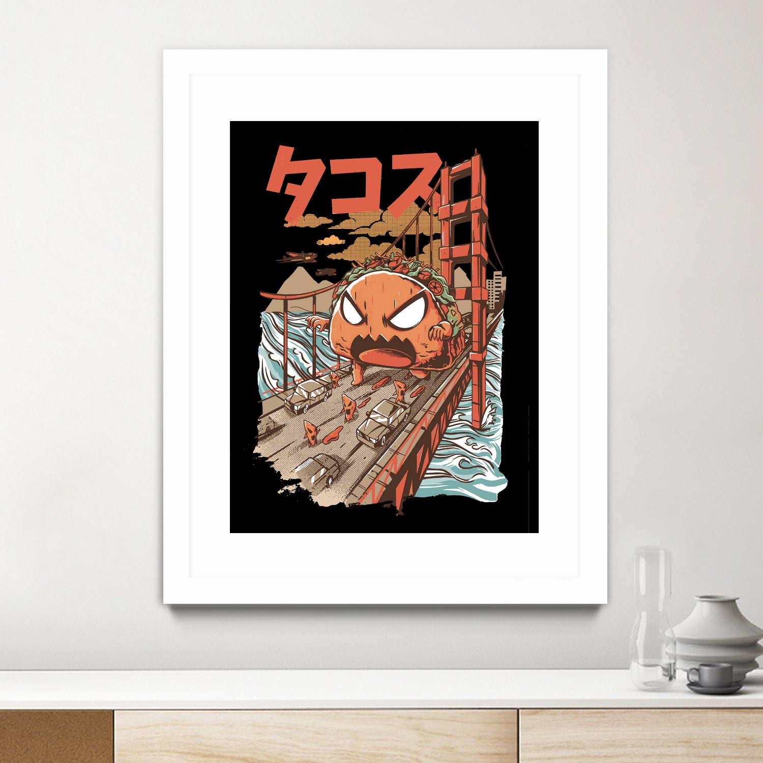 TAKAIJU by Sean R Porter on GIANT ART - white vector illustration