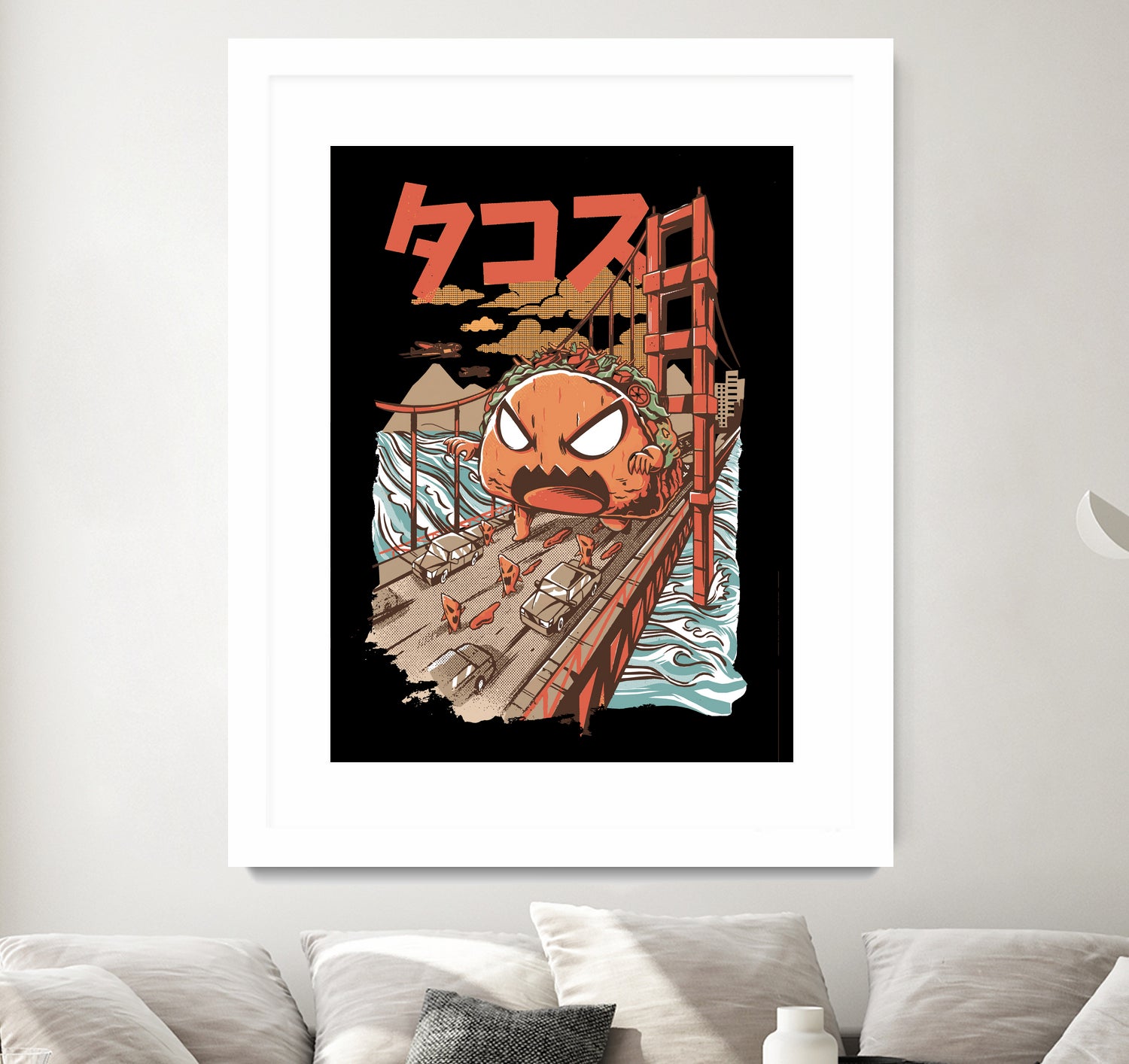 TAKAIJU by Sean R Porter on GIANT ART - white vector illustration