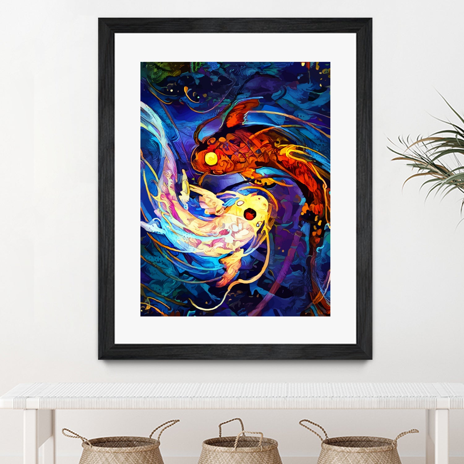 verticalkoi by space chimpa on GIANT ART - black character design