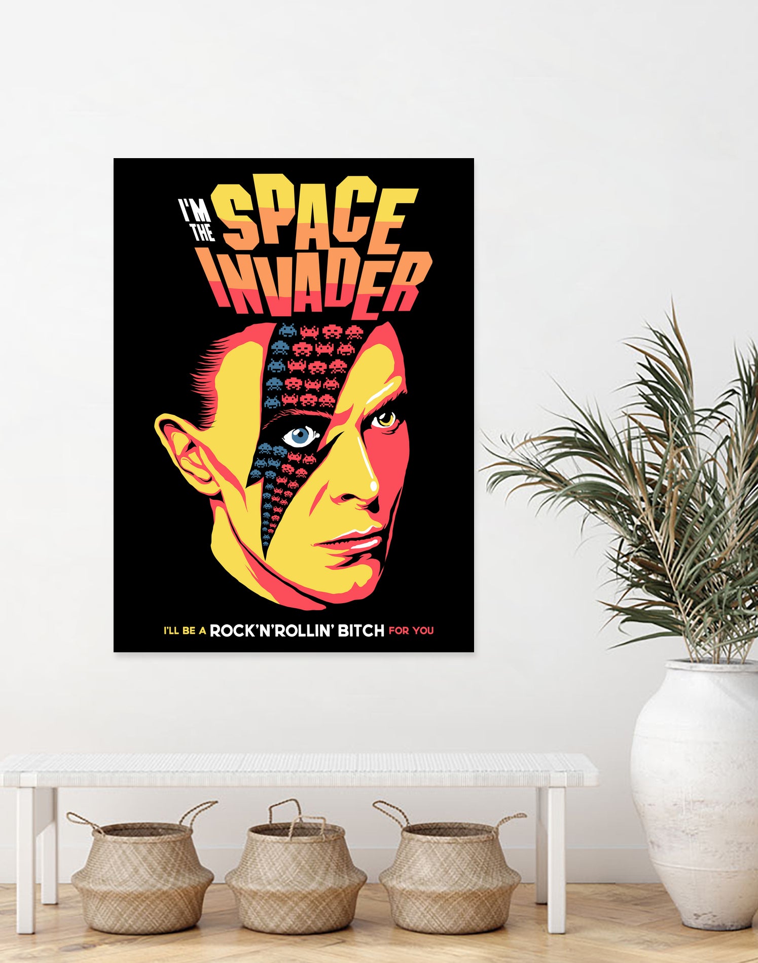 Moonage Daydream by Bily Mariano da Luz on GIANT ART - black digital drawing