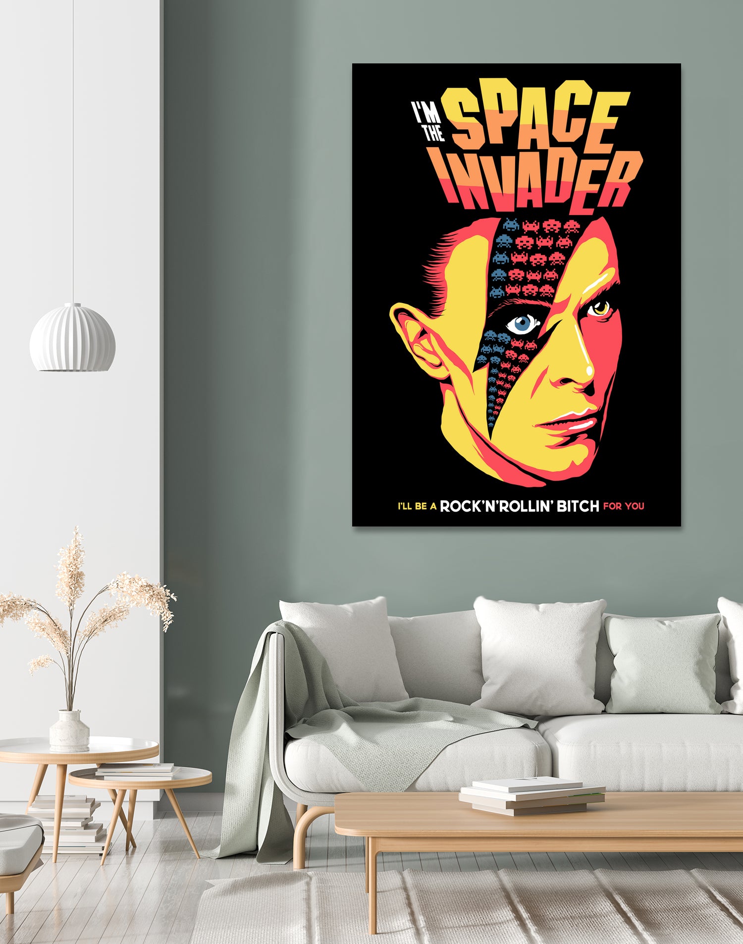 Moonage Daydream by Bily Mariano da Luz on GIANT ART - black digital drawing