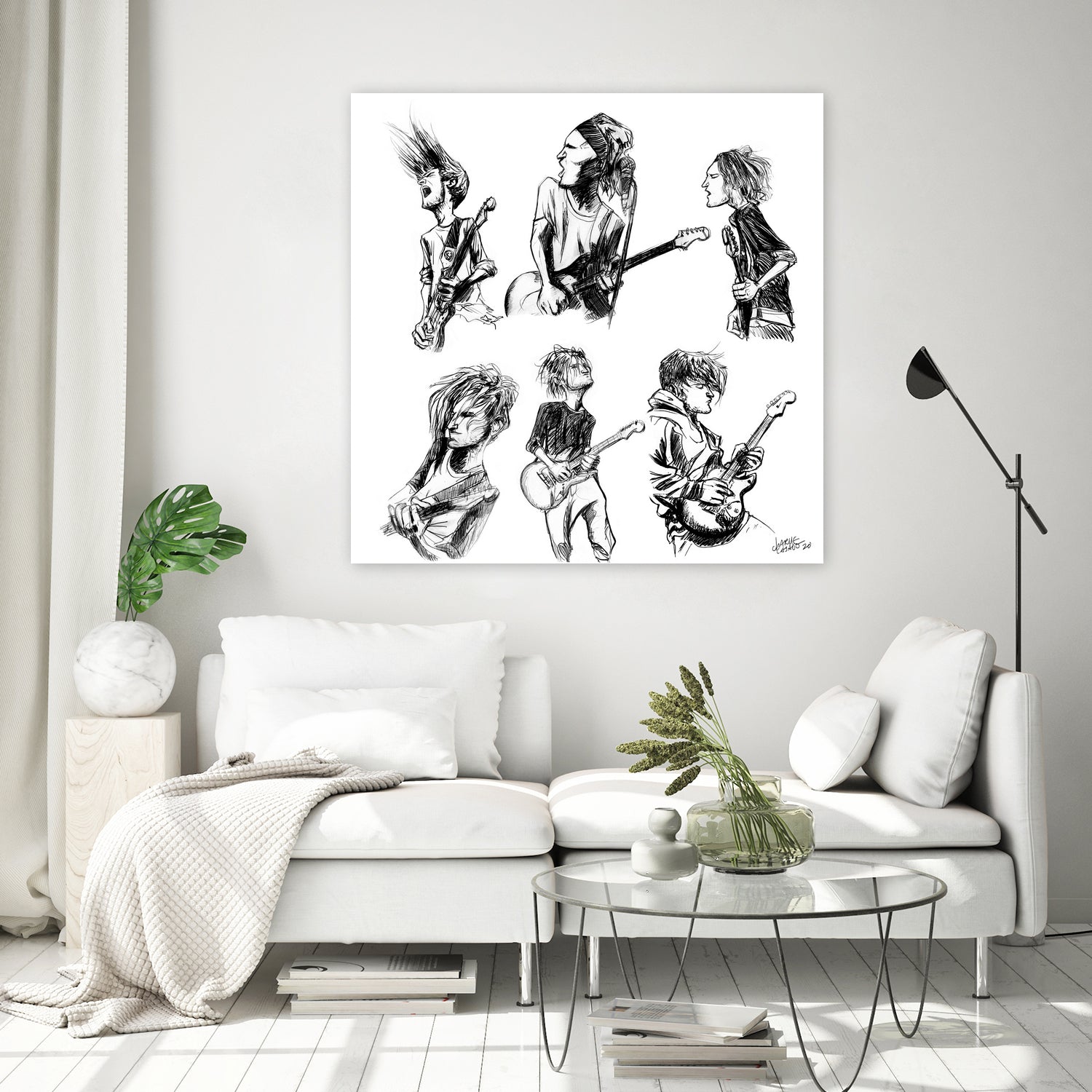 Josh Adam K by Charlie Casado on GIANT ART - white character design