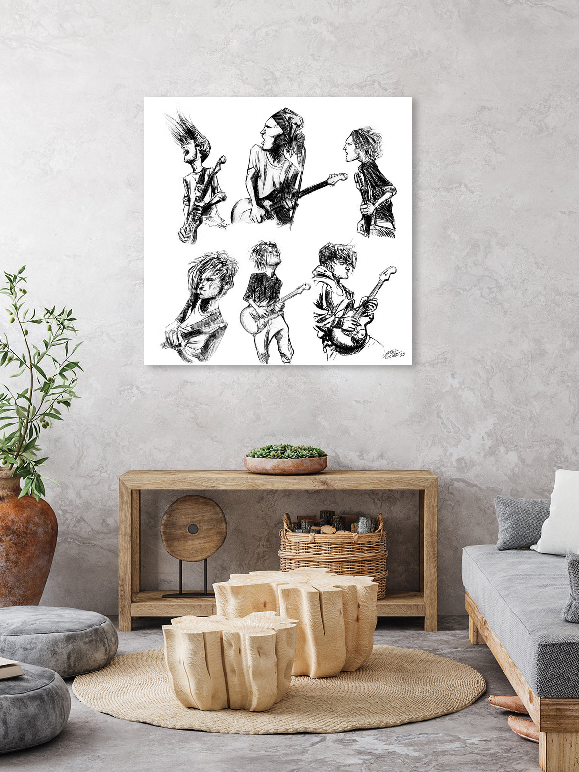 Josh Adam K by Charlie Casado on GIANT ART - white character design