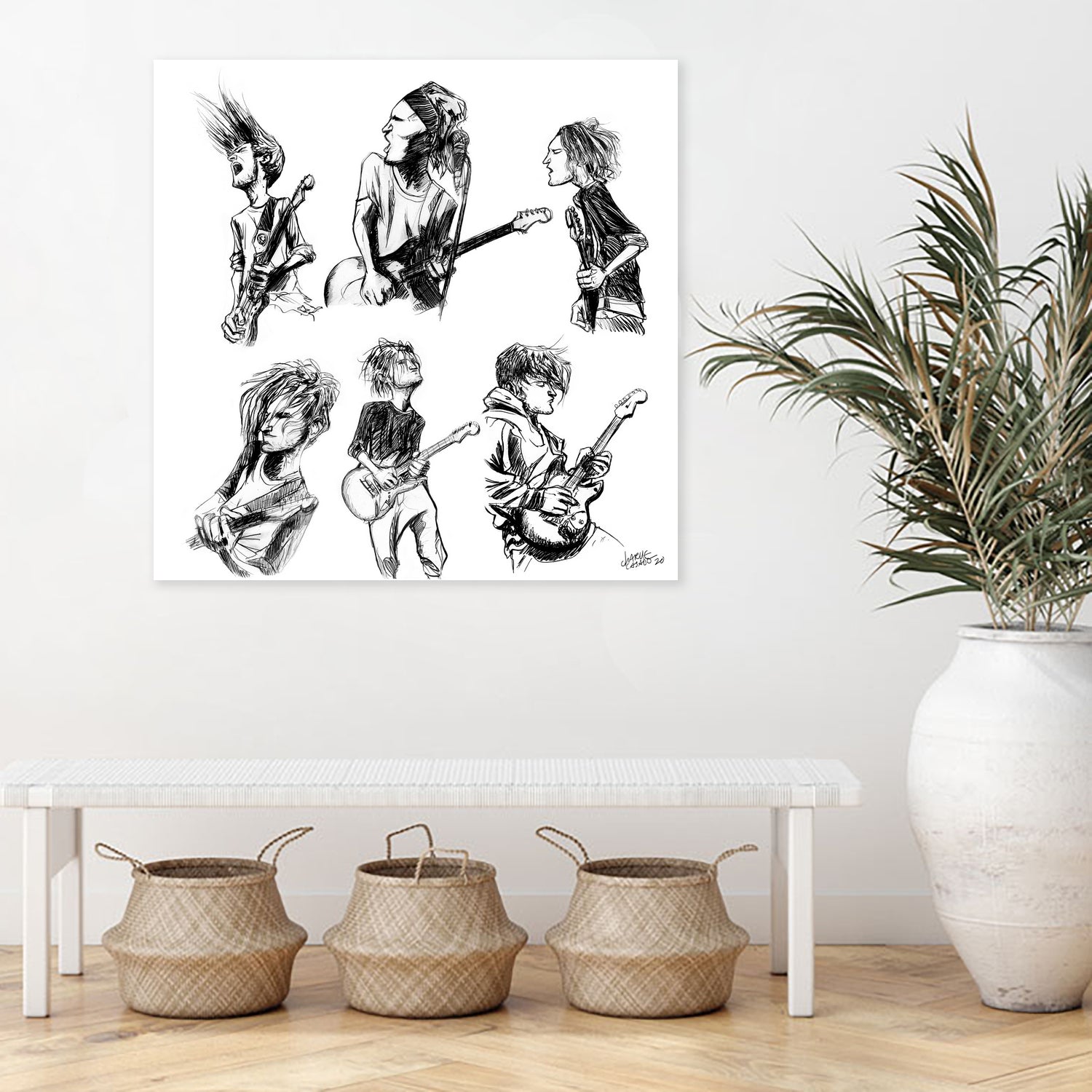 Josh Adam K by Charlie Casado on GIANT ART - white character design