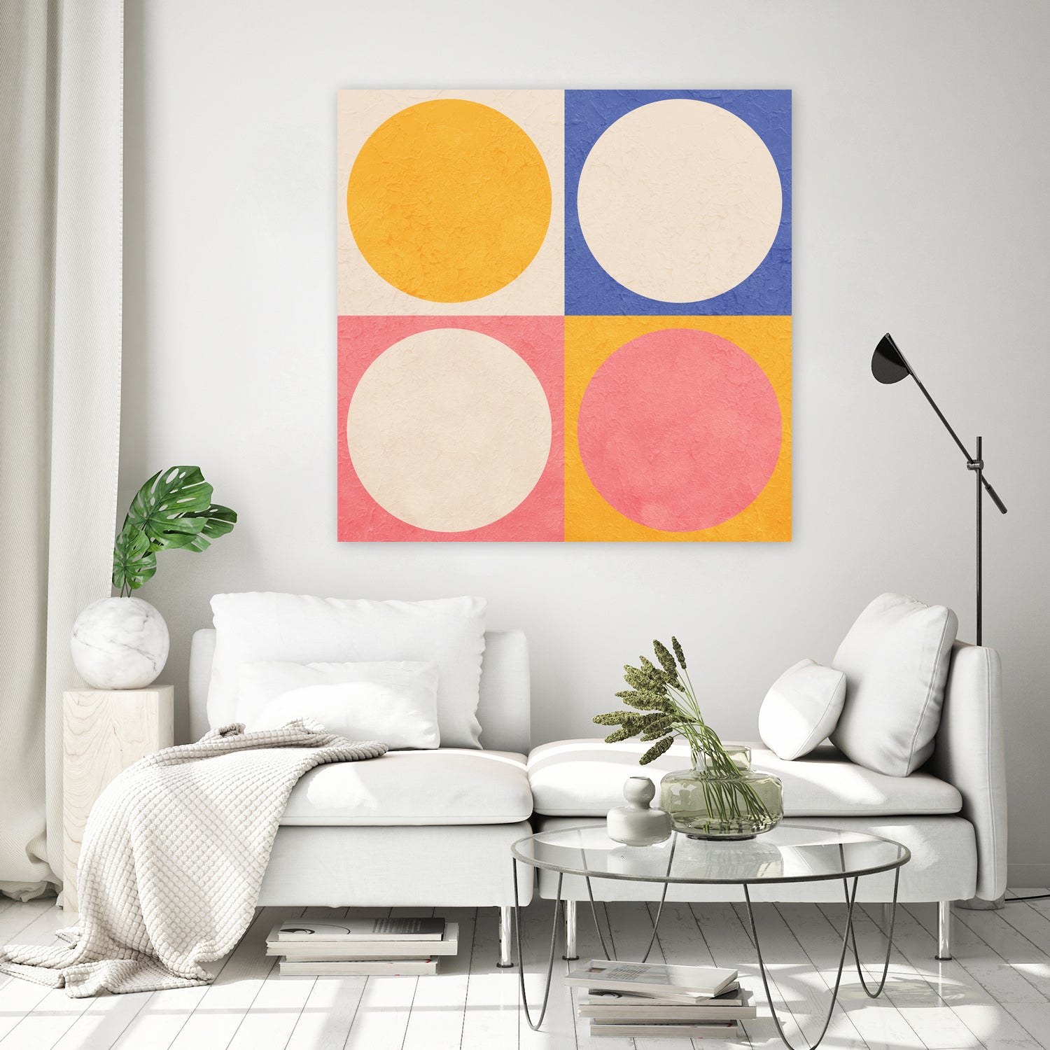 The Same by Georgiana Teseleanu on GIANT ART - yellow digital painting