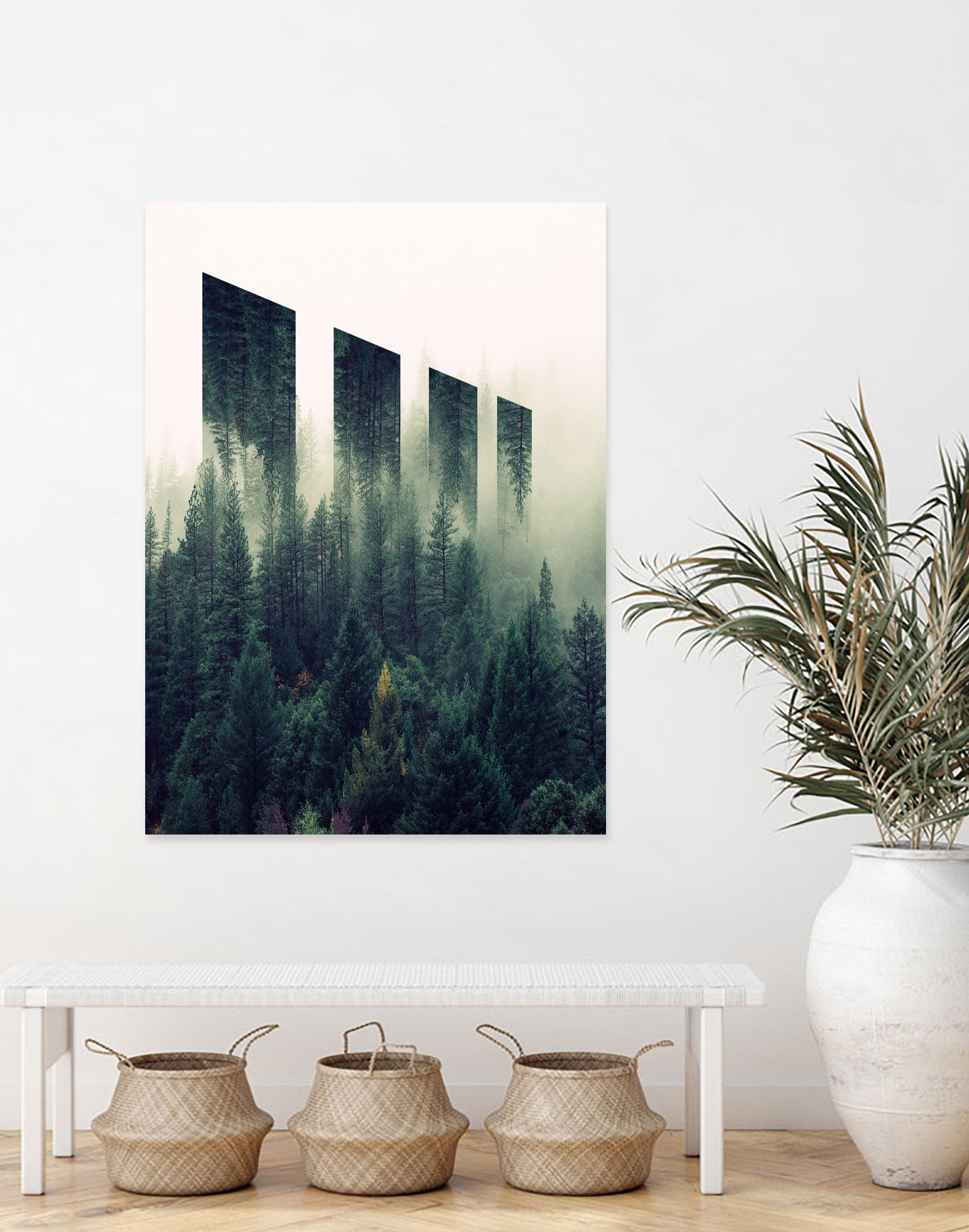 Wall at Forest by dedy rahmanto on GIANT ART - white photo illustration