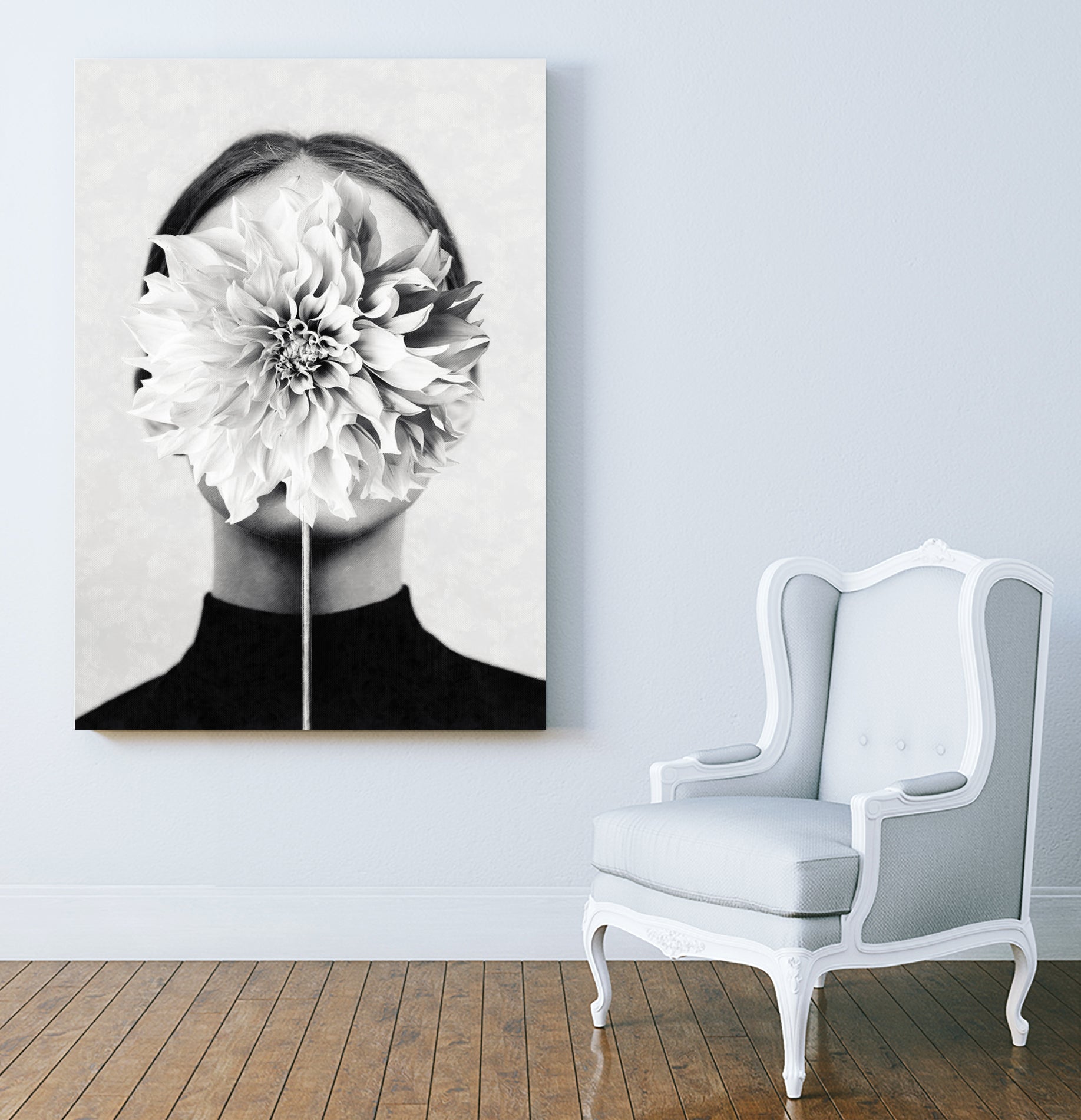 White flower ... by Menelaos Trompoukis on GIANT ART - white digital painting
