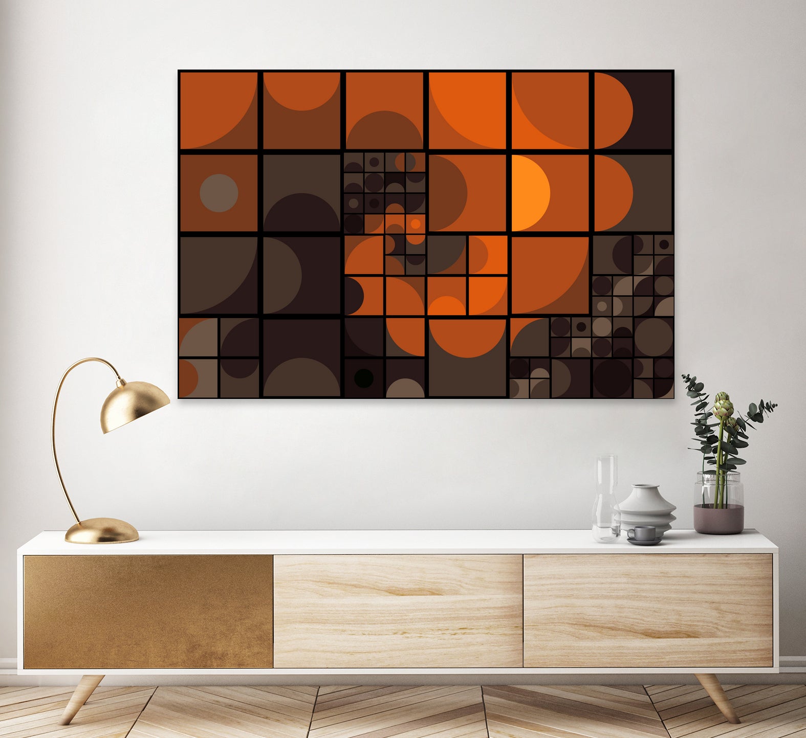 Gargantua by Sean Mullin on GIANT ART - orange digital painting