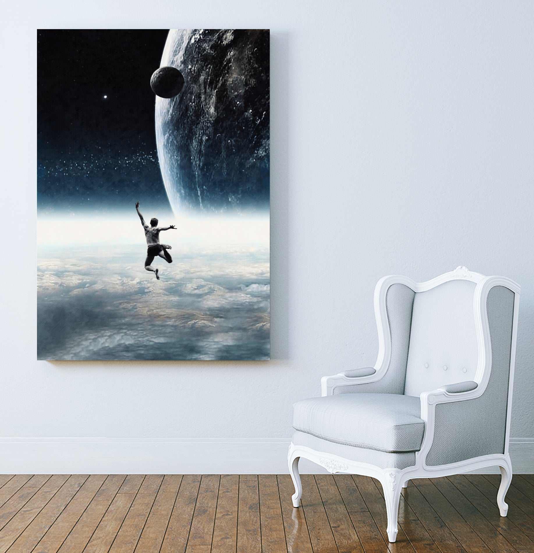 Dive into another world by Menelaos Trompoukis on GIANT ART - blue digital painting