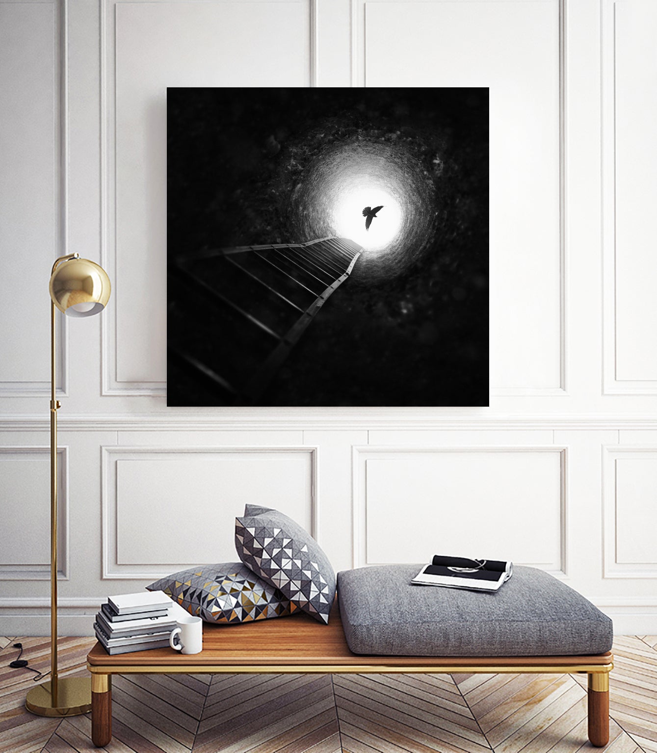 Light Redemption by Richard Davis on GIANT ART - black photo manipulation