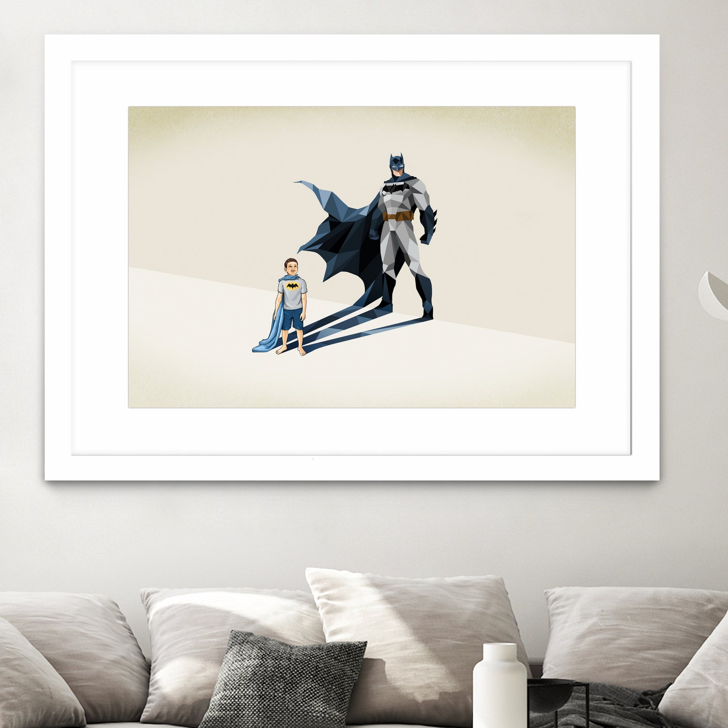 Dark Knight by Jason Ratliff on GIANT ART - blue digital painting