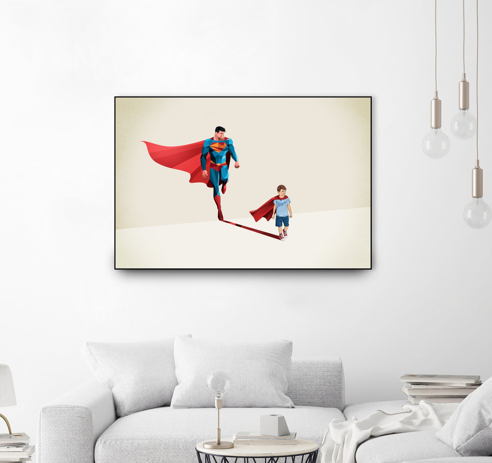 Boy of Tomorrow by Jason Ratliff on GIANT ART - red digital painting