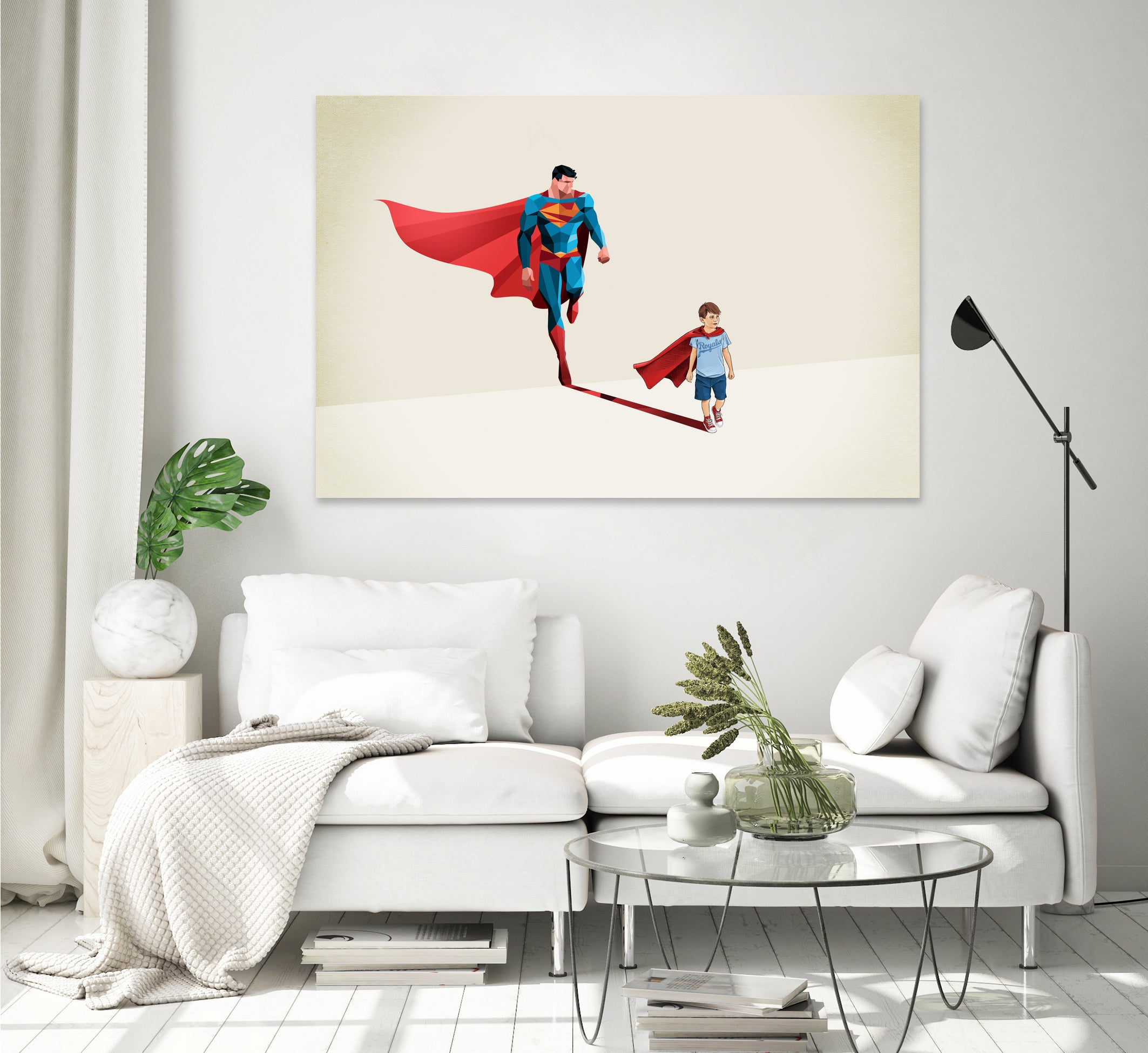 Boy of Tomorrow by Jason Ratliff on GIANT ART - red digital painting