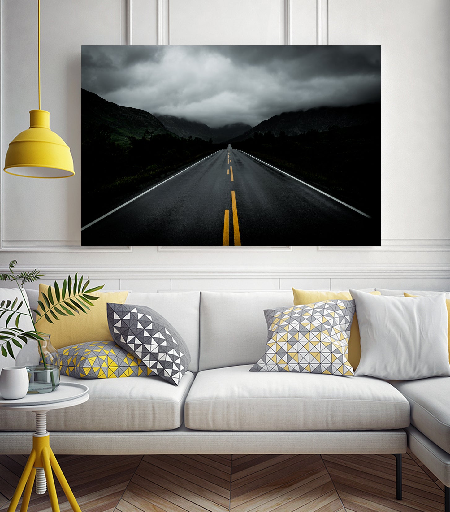 Open Road Landscape by Nicklas Gustafsson on GIANT ART - black photo manipulation