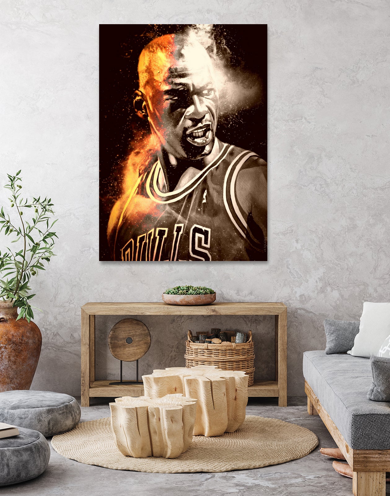Michael Jordan by erjas saga on GIANT ART - black digital painting