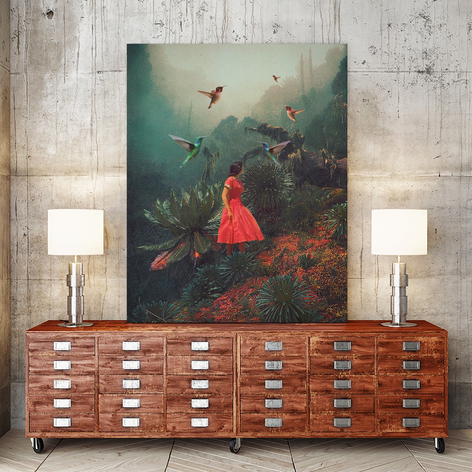 20 Seconds before the Rain by Frank Moth on GIANT ART - green photo manipulation