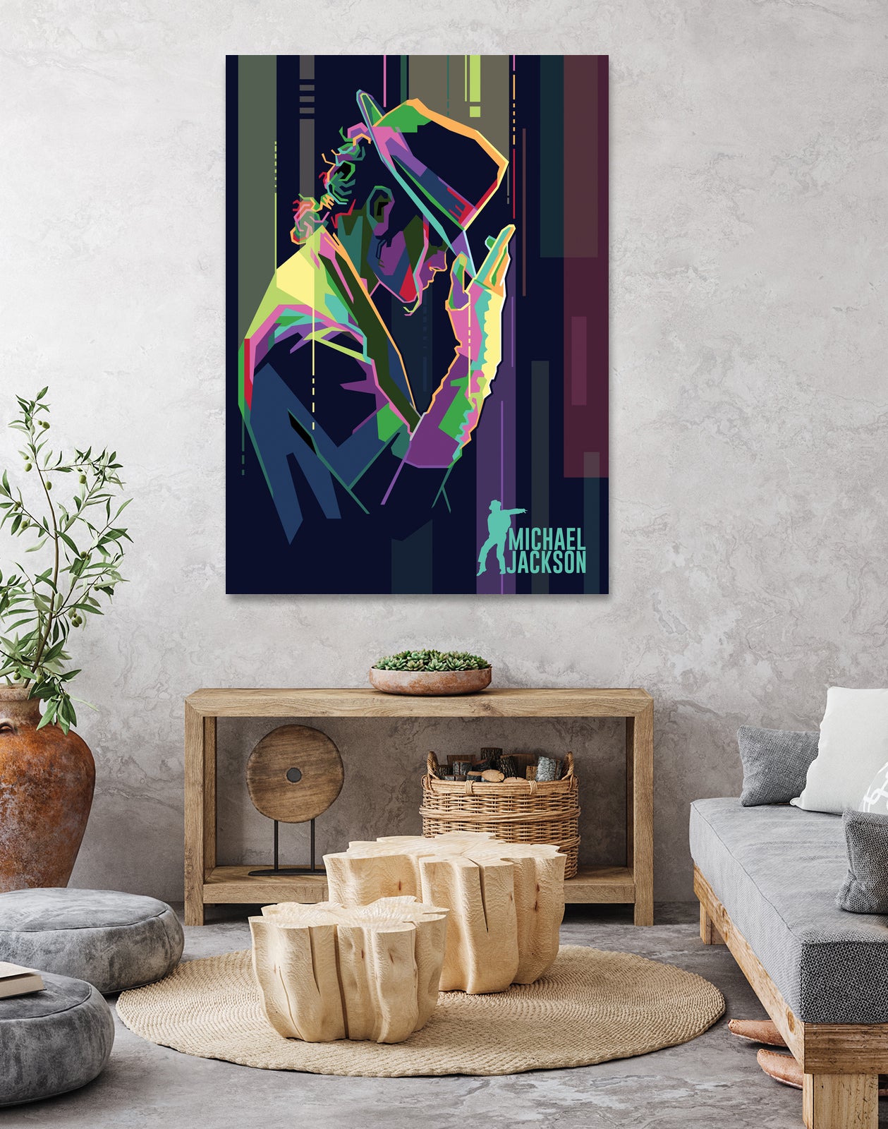 Michael Jackson by Mohamad Helmi on GIANT ART - black photo illustration