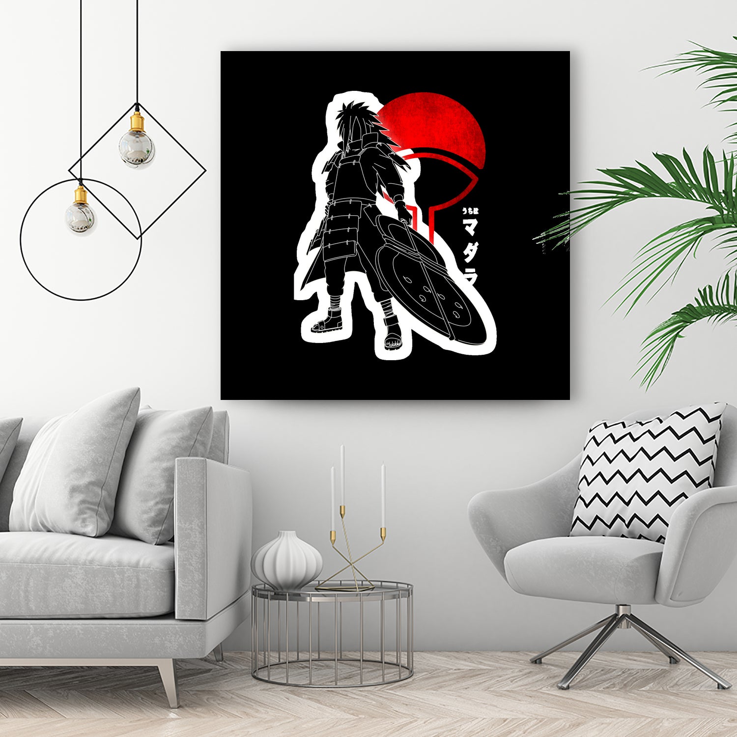 Madara Uchiha Naruto Anime by Ridwan Art on GIANT ART - black character design