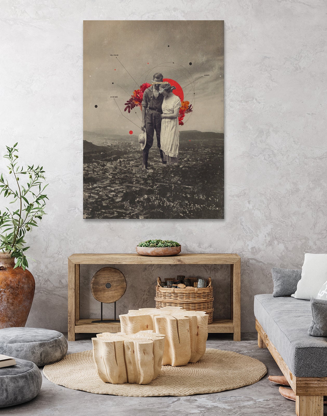 By My Side by Frank Moth on GIANT ART - brown photo manipulation