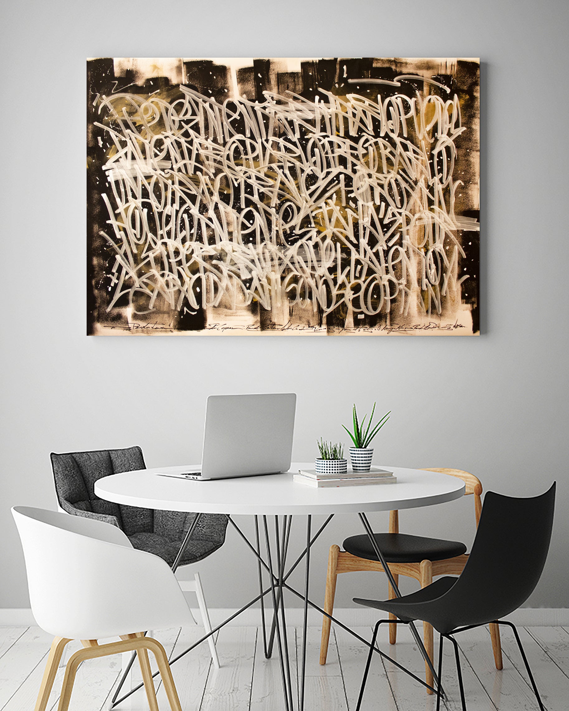 Se puede ser todo by Nozvvu vvu on GIANT ART - black typography