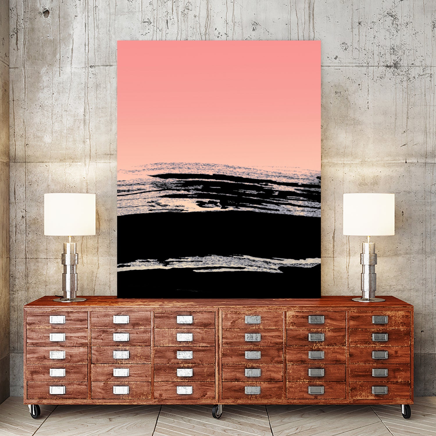 abstract rose by Jana Gerstenmaier on GIANT ART - orange digital painting