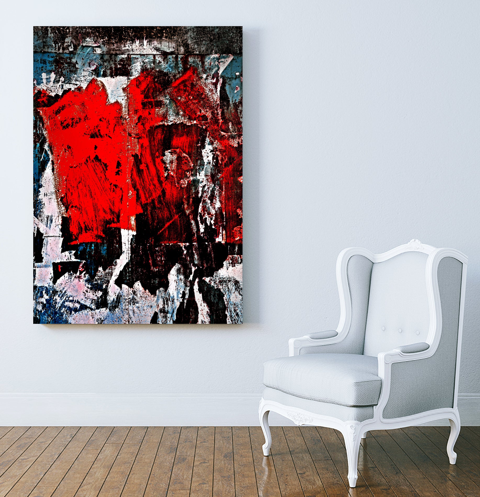 Street Art#40 by Alejandro (Sandro) Oramas on GIANT ART - red digital painting