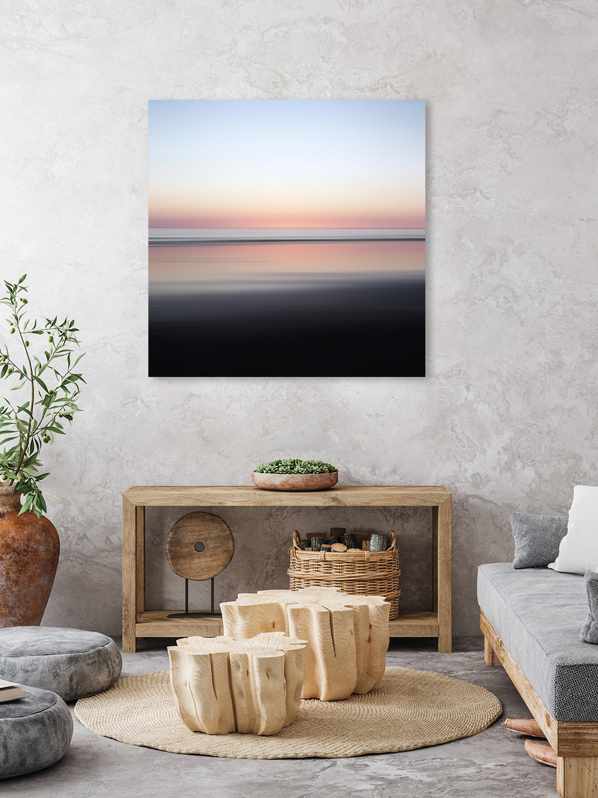 malfinio by Steffi Louis on GIANT ART - blue photo illustration