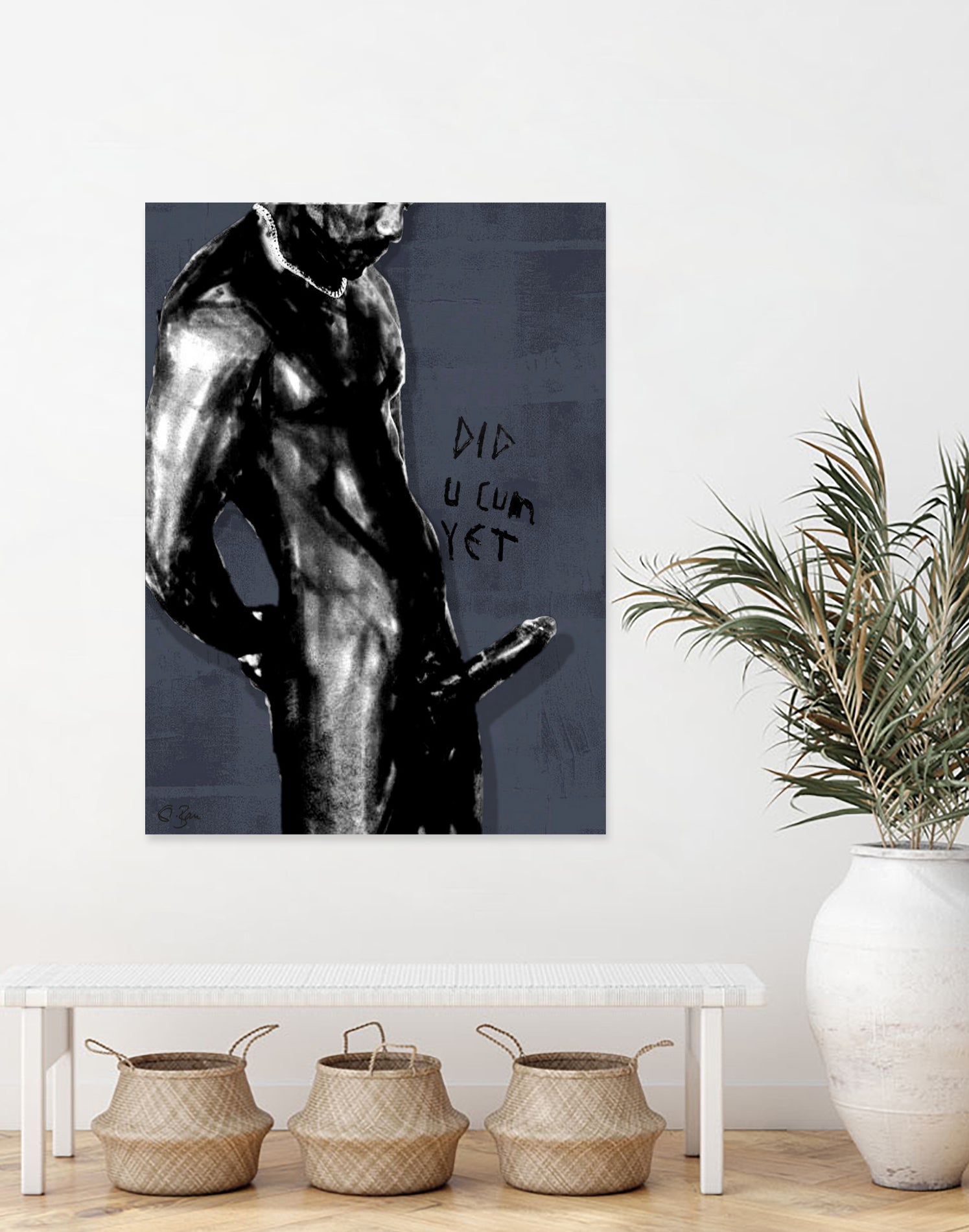 2020_cum_blue by Stefan Bammert on GIANT ART - black mixed media