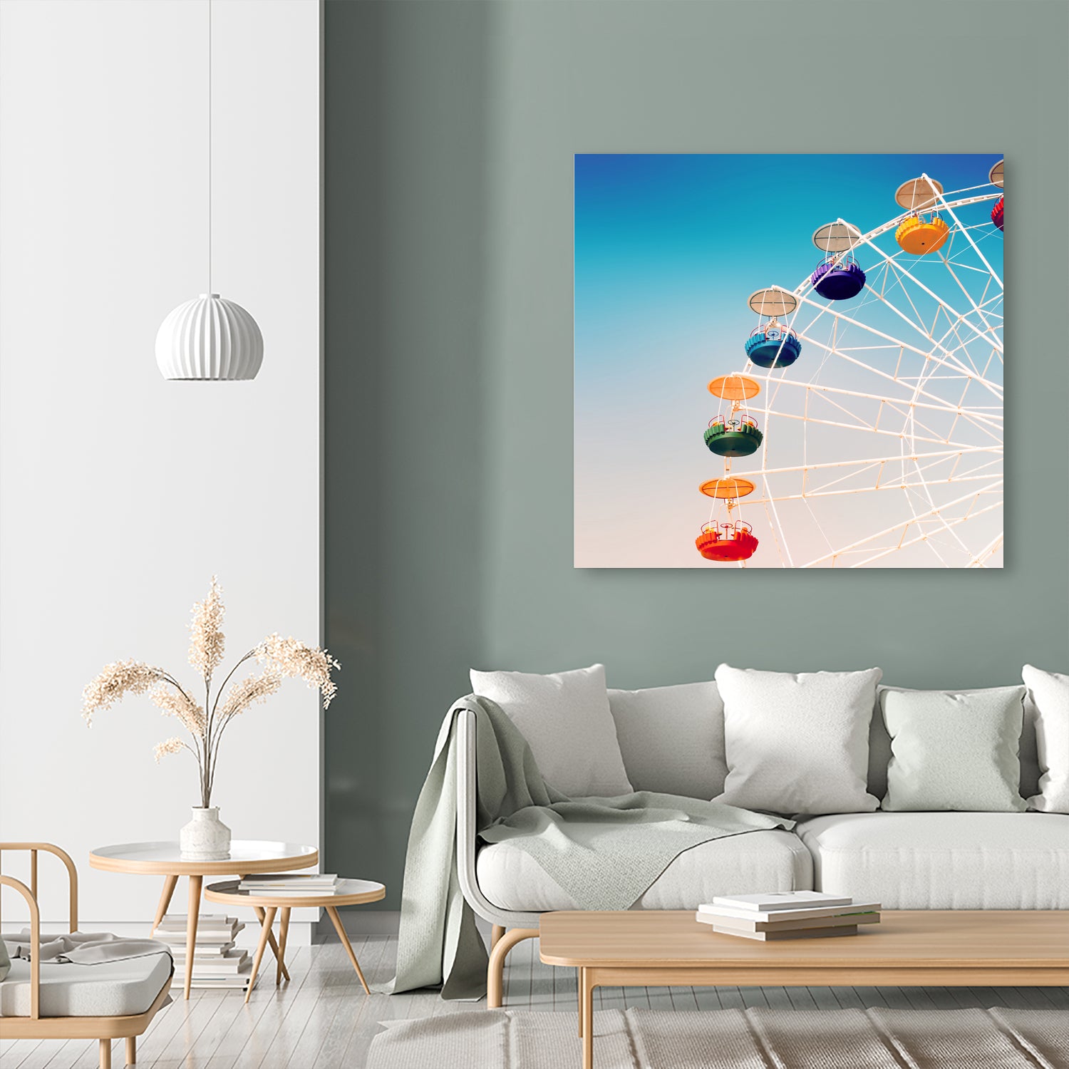 Color vibe by Dmitry Belousov on GIANT ART - blue photo illustration