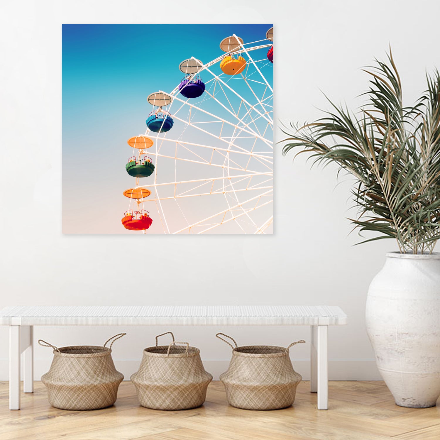 Color vibe by Dmitry Belousov on GIANT ART - blue photo illustration