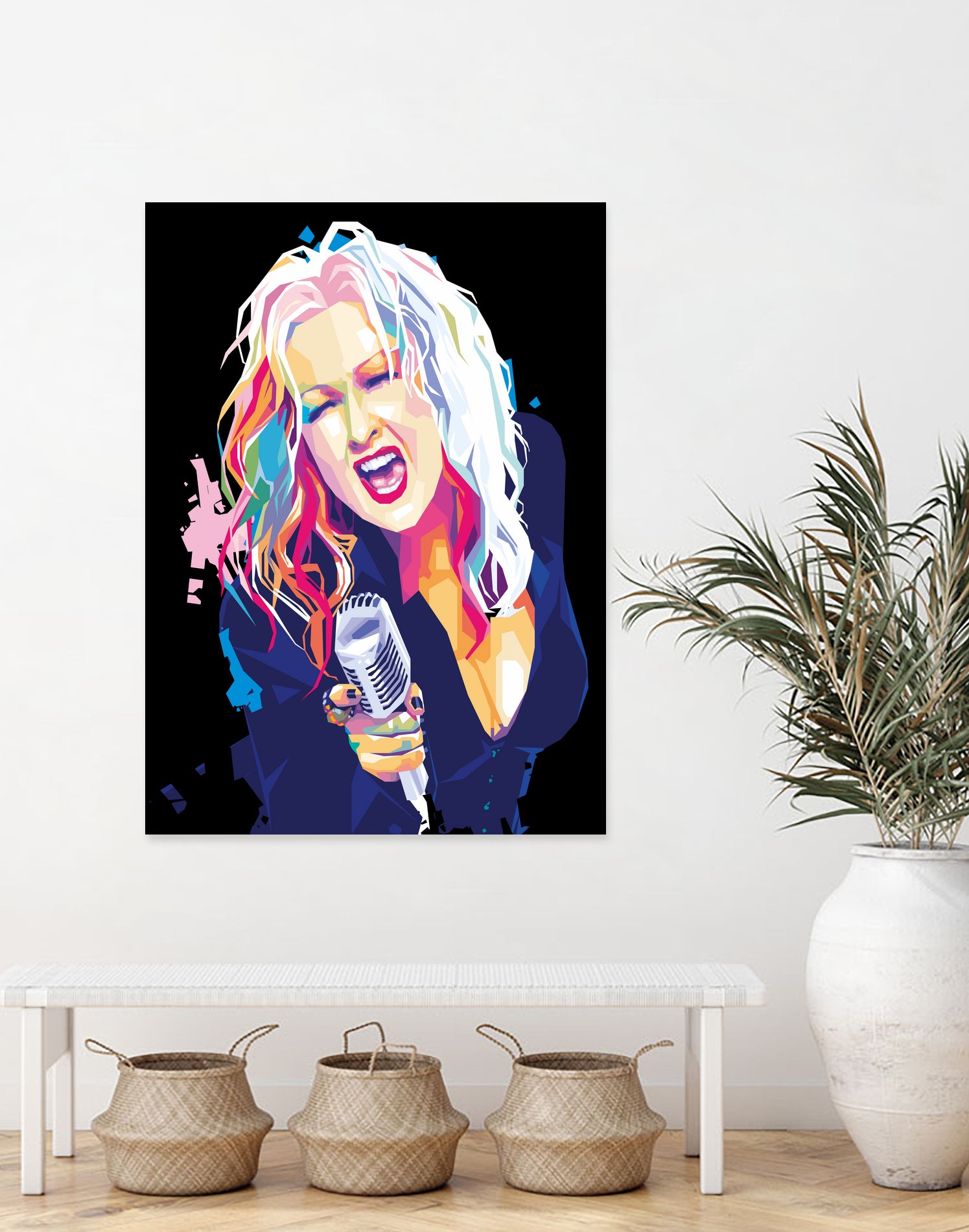 Cyndi Lauper by Deni Rahayu on GIANT ART - white digital drawing