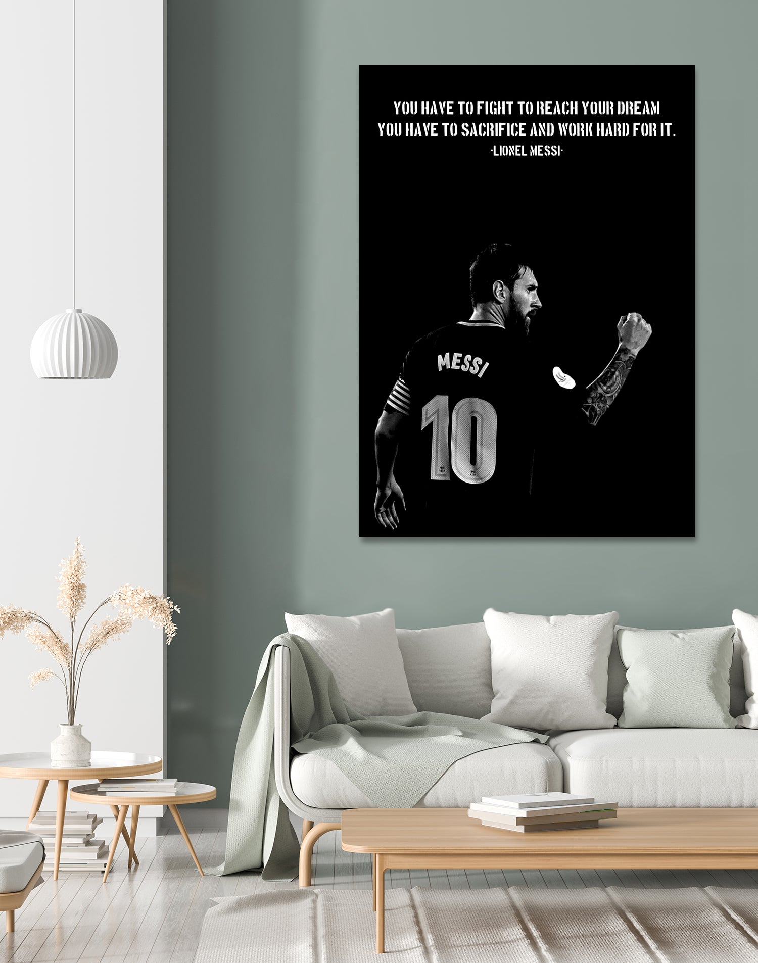 Messi Motivation by Ayyen Khusna on GIANT ART - black mixed media