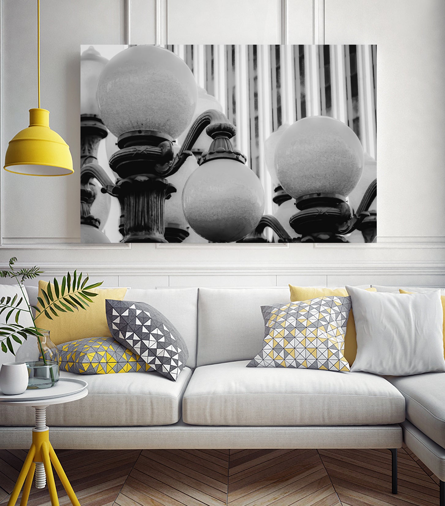 Urban Light at LACMA Los Angeles California USA by sutee monchitnukul on GIANT ART - gray photo manipulation