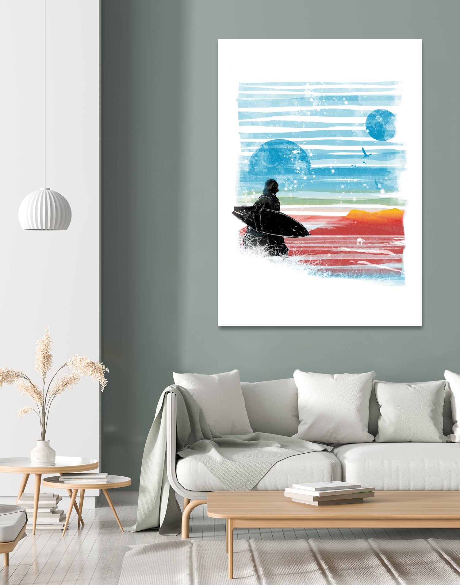 dark side of the beach by frederic levy-hadida on GIANT ART - blue digital drawing