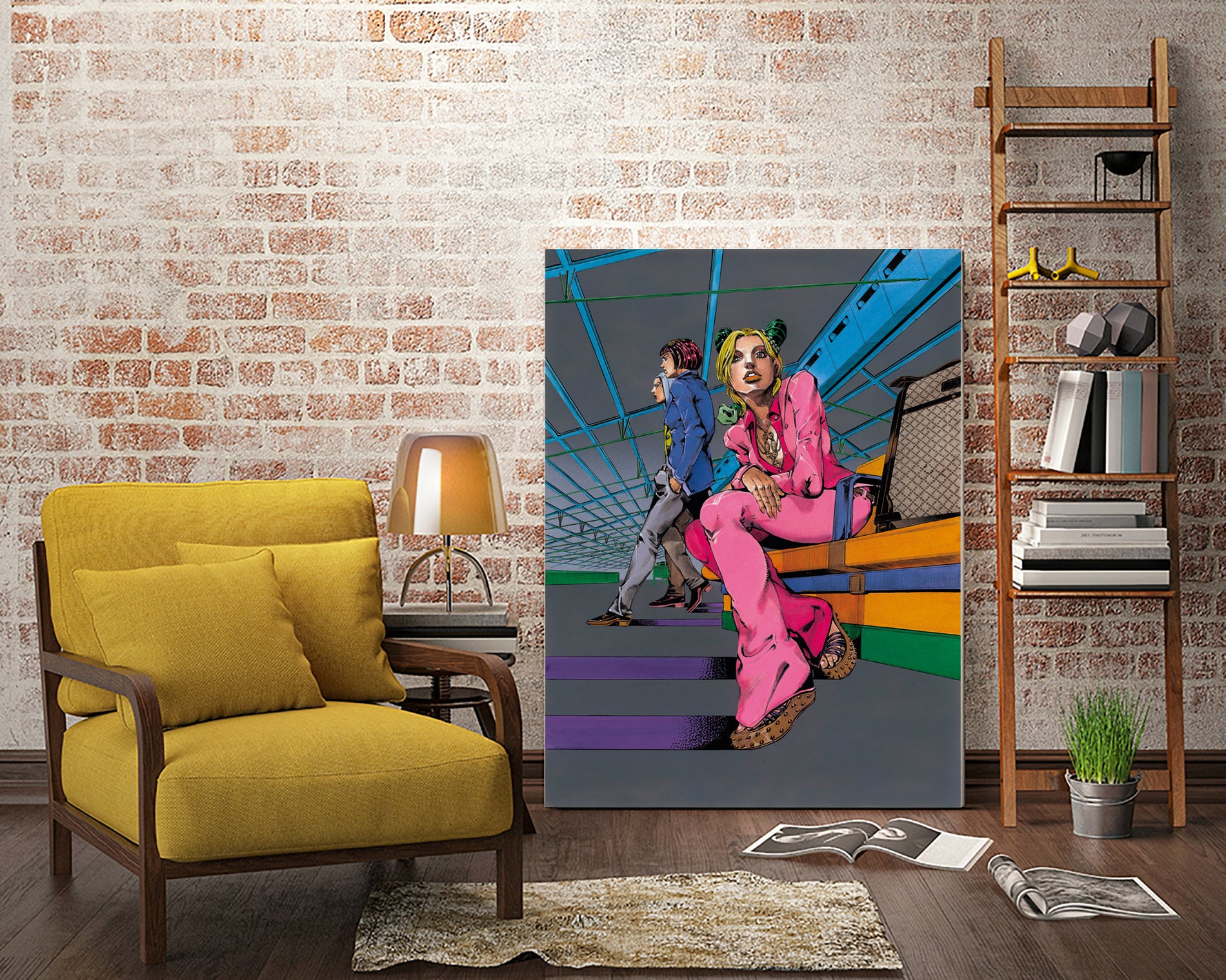 Hirohiko Araki by Marilyn Short on GIANT ART - white digital painting