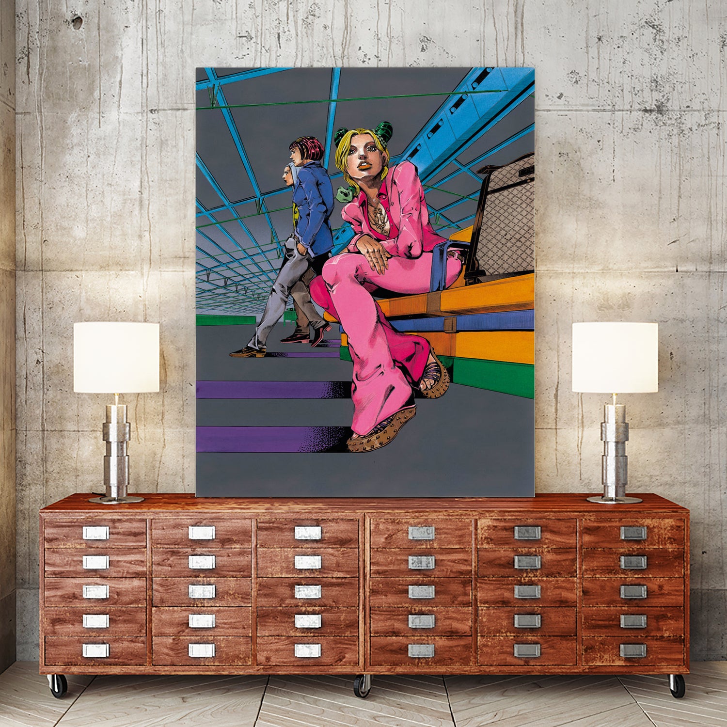 Hirohiko Araki by Marilyn Short on GIANT ART - white digital painting