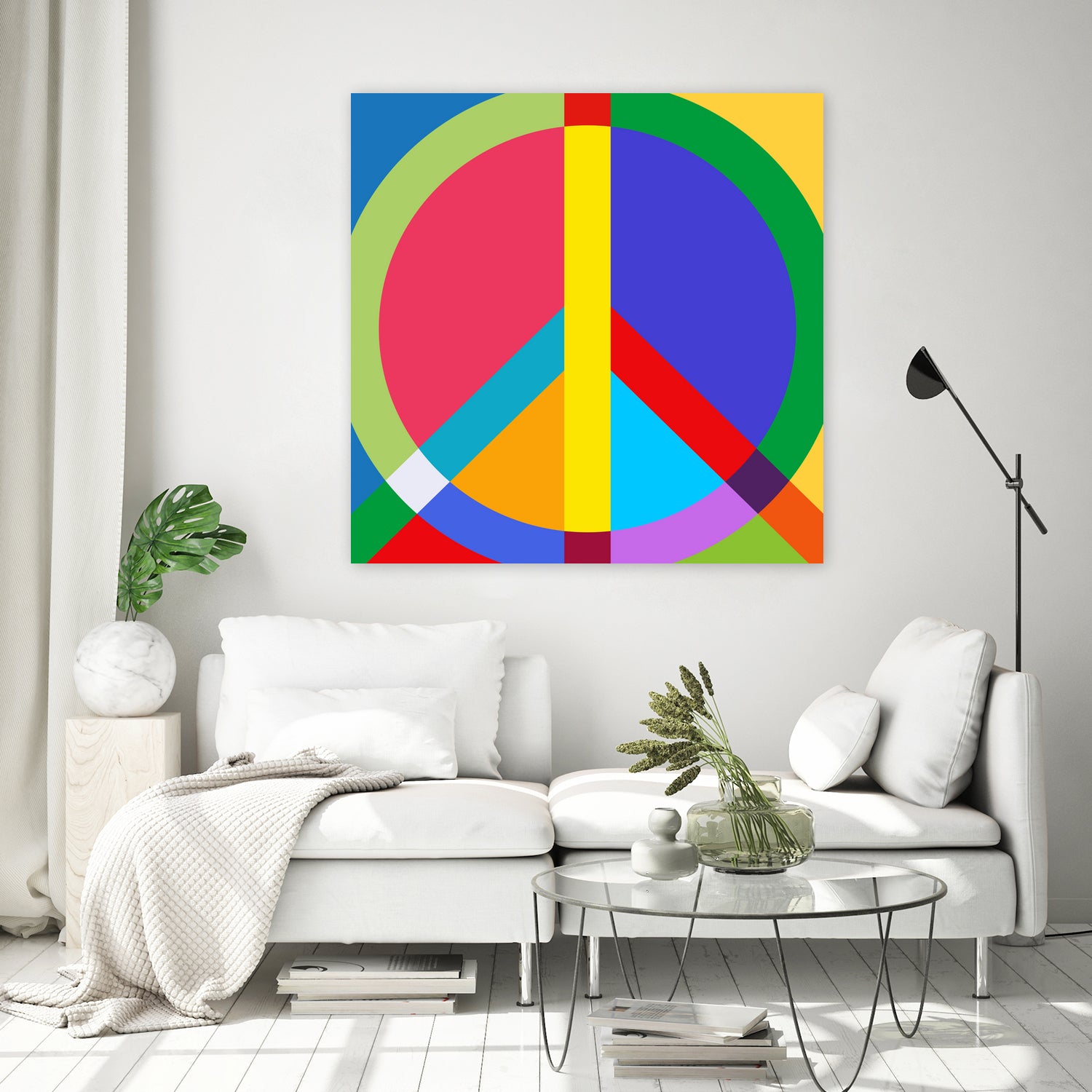 Peace, Love, Unity. by Philippe Intraligi on GIANT ART - red digital drawing