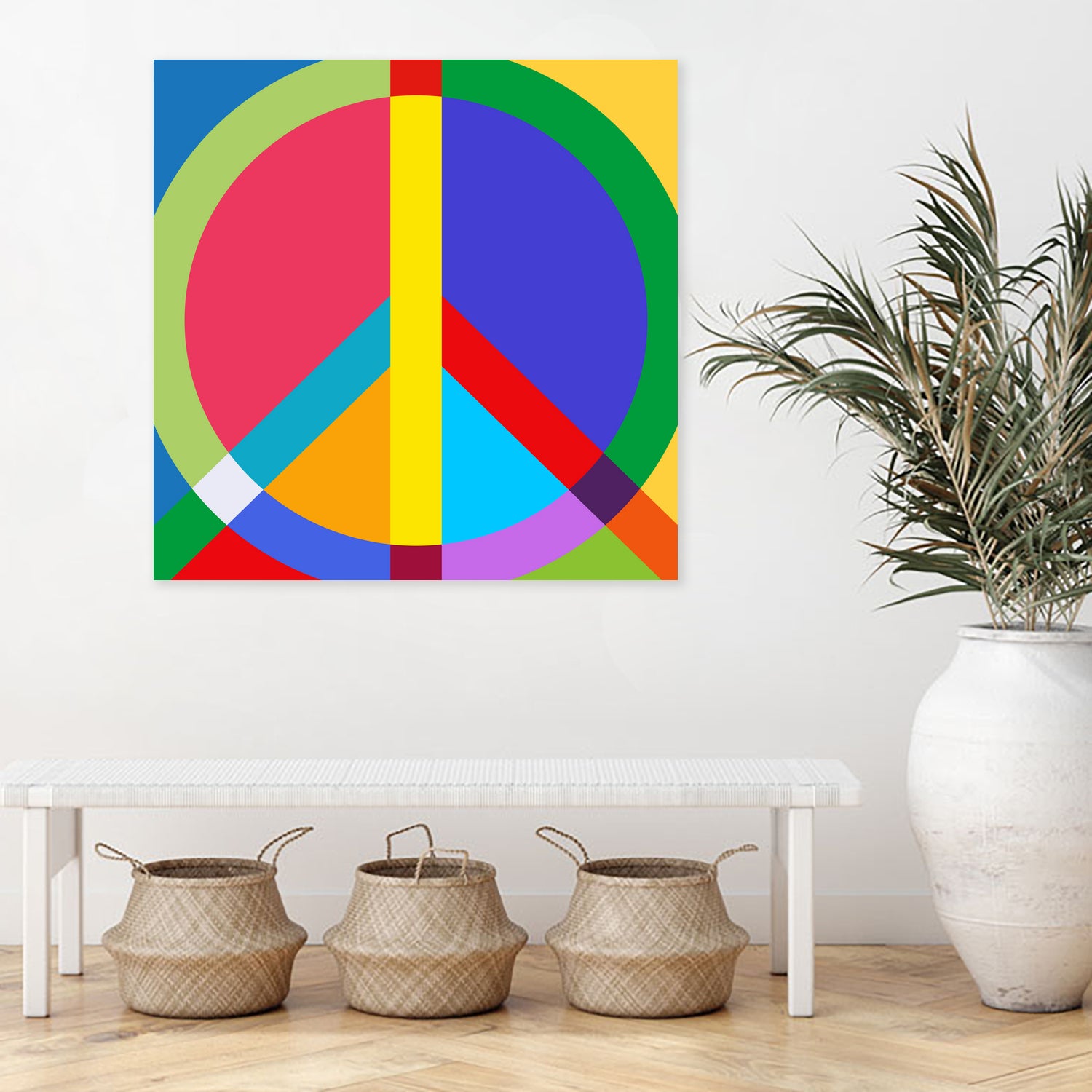 Peace, Love, Unity. by Philippe Intraligi on GIANT ART - red digital drawing