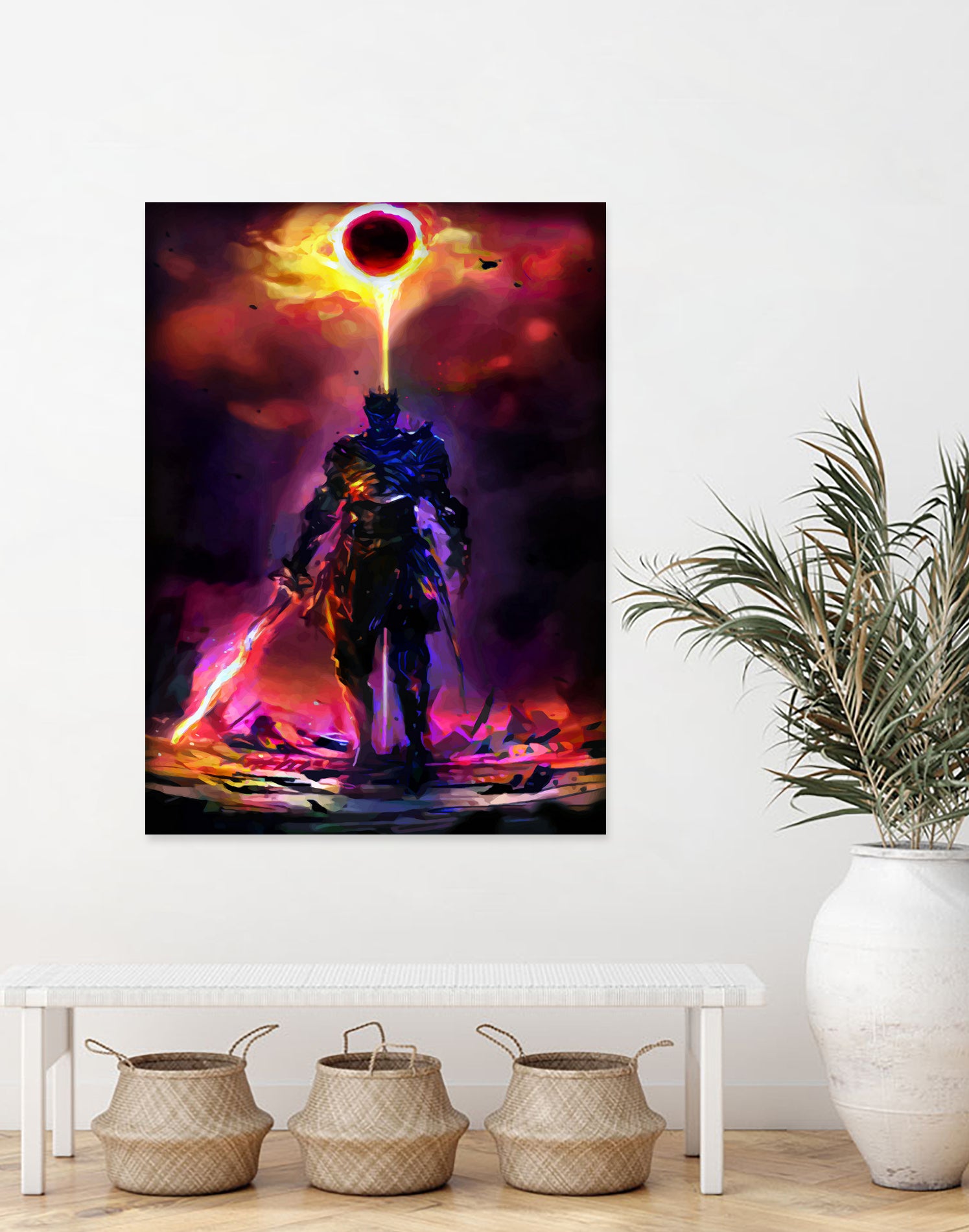 Soul of Cinder Dark Souls by Christian Velazquez on GIANT ART - black game design