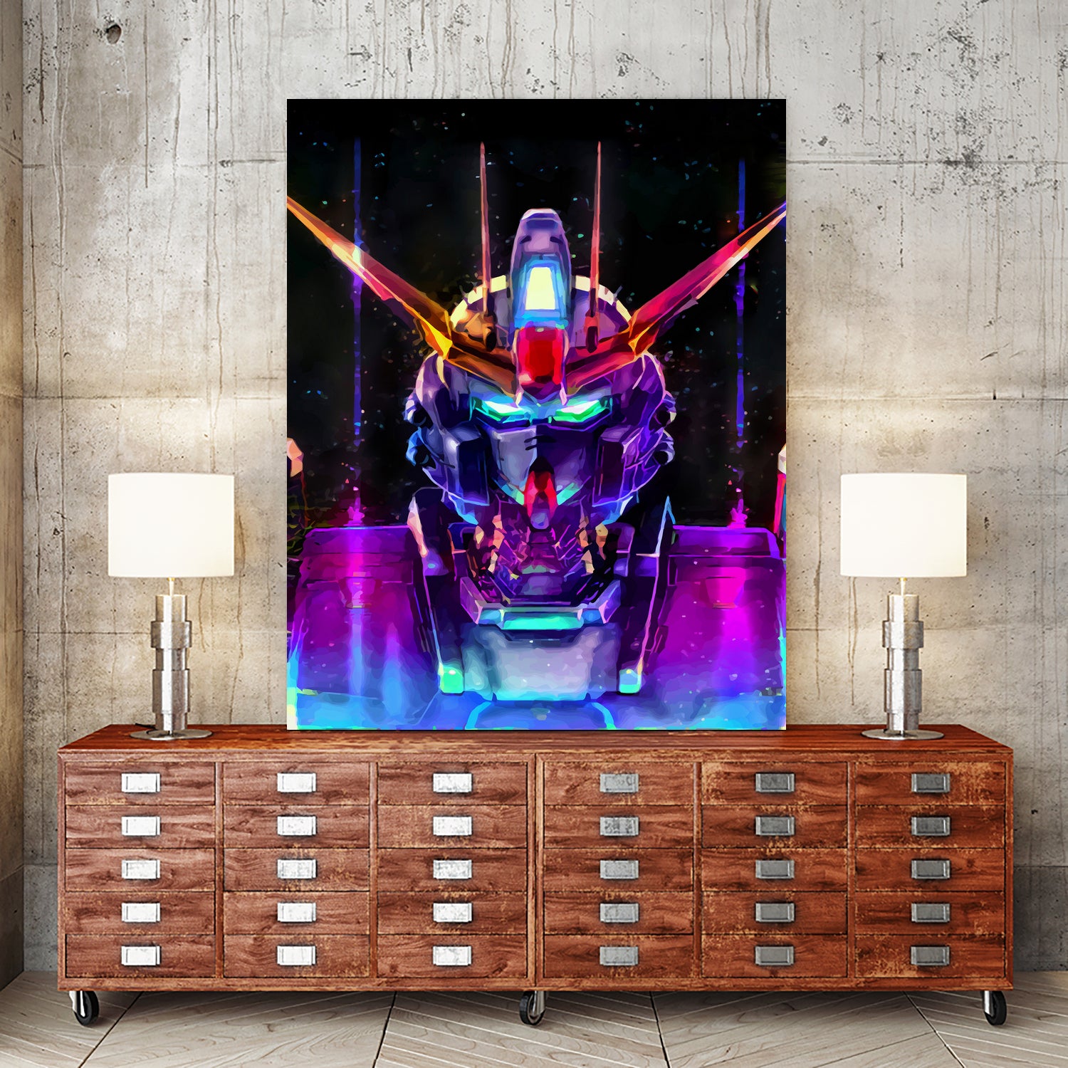 GunHead X by Christian Velazquez on GIANT ART - fuchsia game design