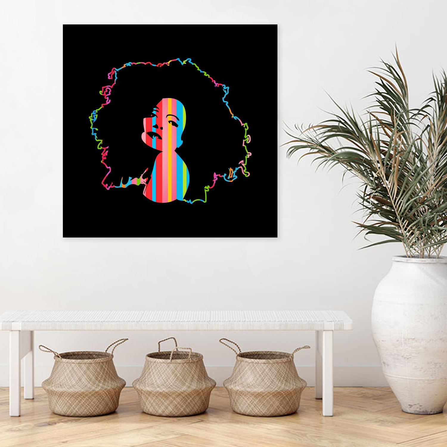 Diana Ross | Pop Art by William Cuccio on GIANT ART - black digital painting
