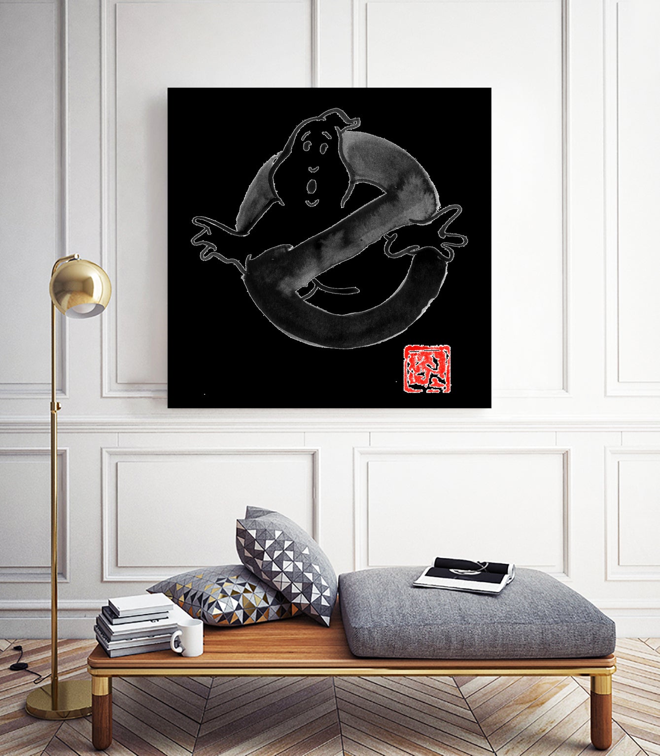 ghostbuster by philippe imbert on GIANT ART - black character design