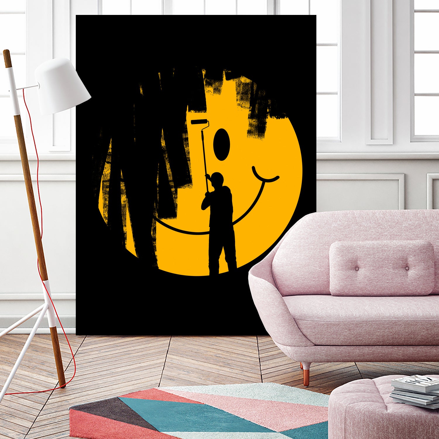 Unhappy by rob dobi on GIANT ART - yellow digital drawing