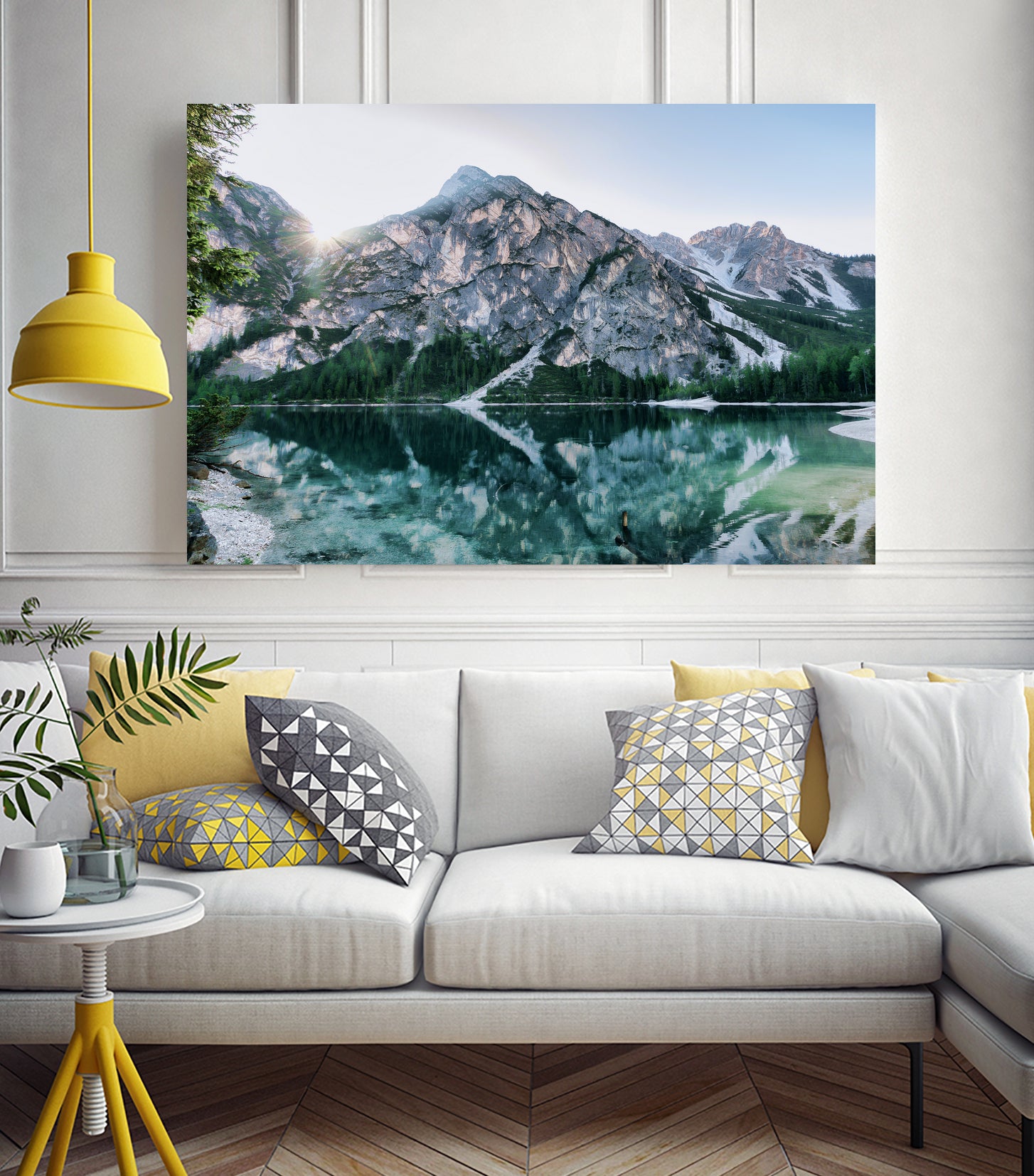 Scenic View of the Mountains by Mohd Azhari Enuar on GIANT ART - blue photo manipulation